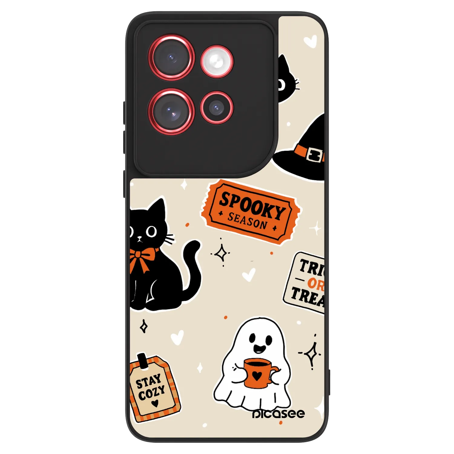 Picasee ULTIMATE CASE für Motorola Edge 60 Neo 5G - Halloween stickers