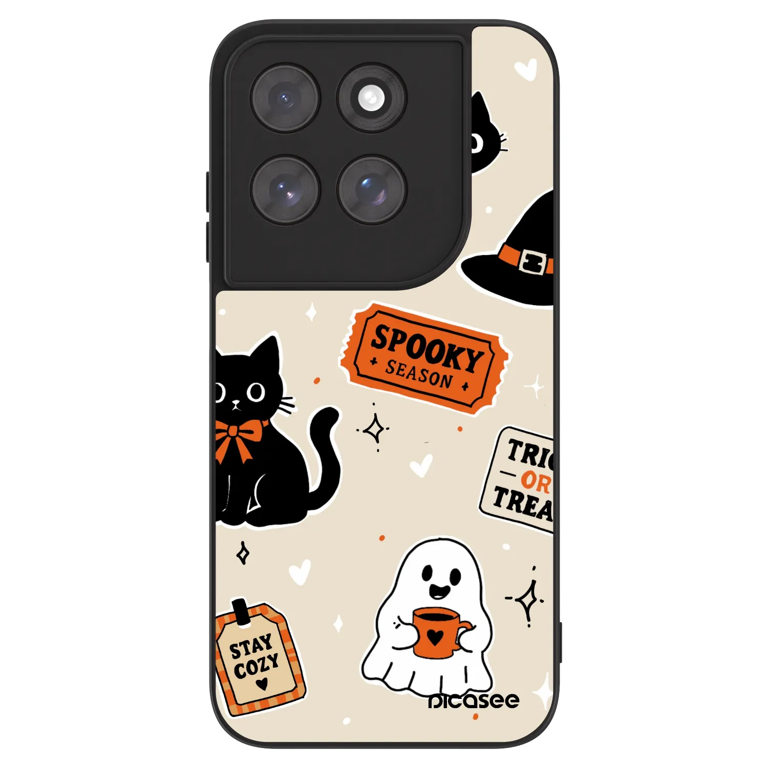 Picasee ULTIMATE CASE für Motorola Moto G77 - Halloween stickers
