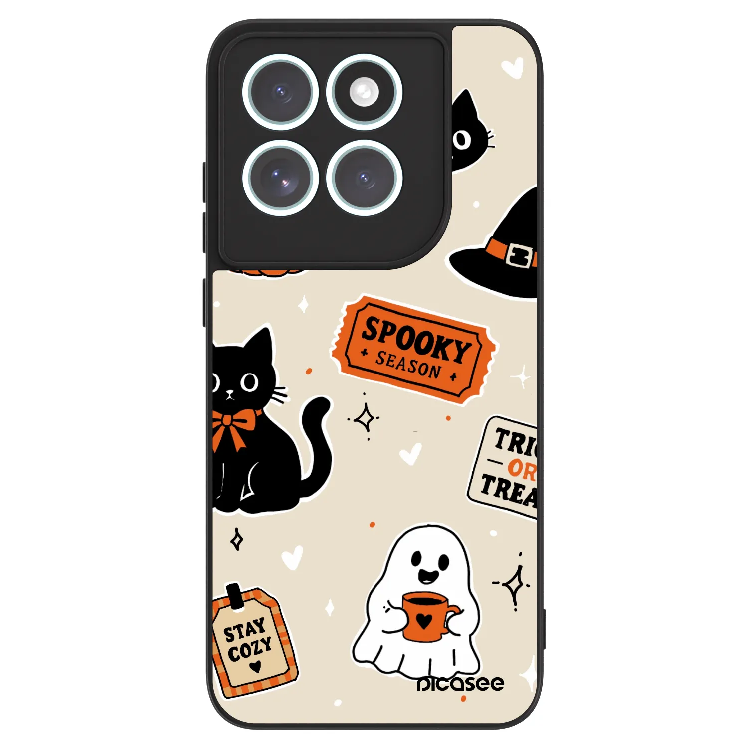 Picasee ULTIMATE CASE für Motorola Edge 70 Fusion - Halloween stickers