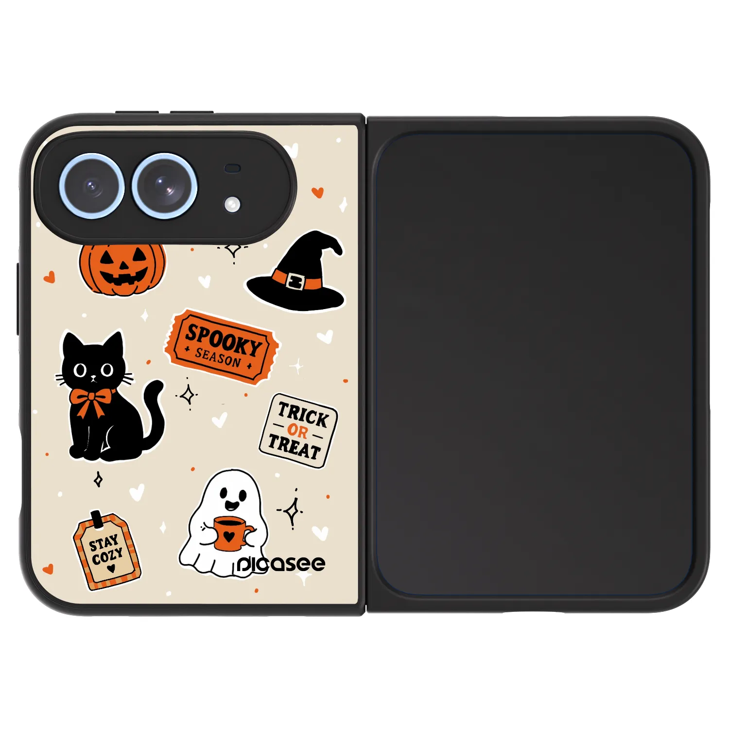 Picasee ULTIMATE CASE für Apple iPhone Duo - Halloween stickers