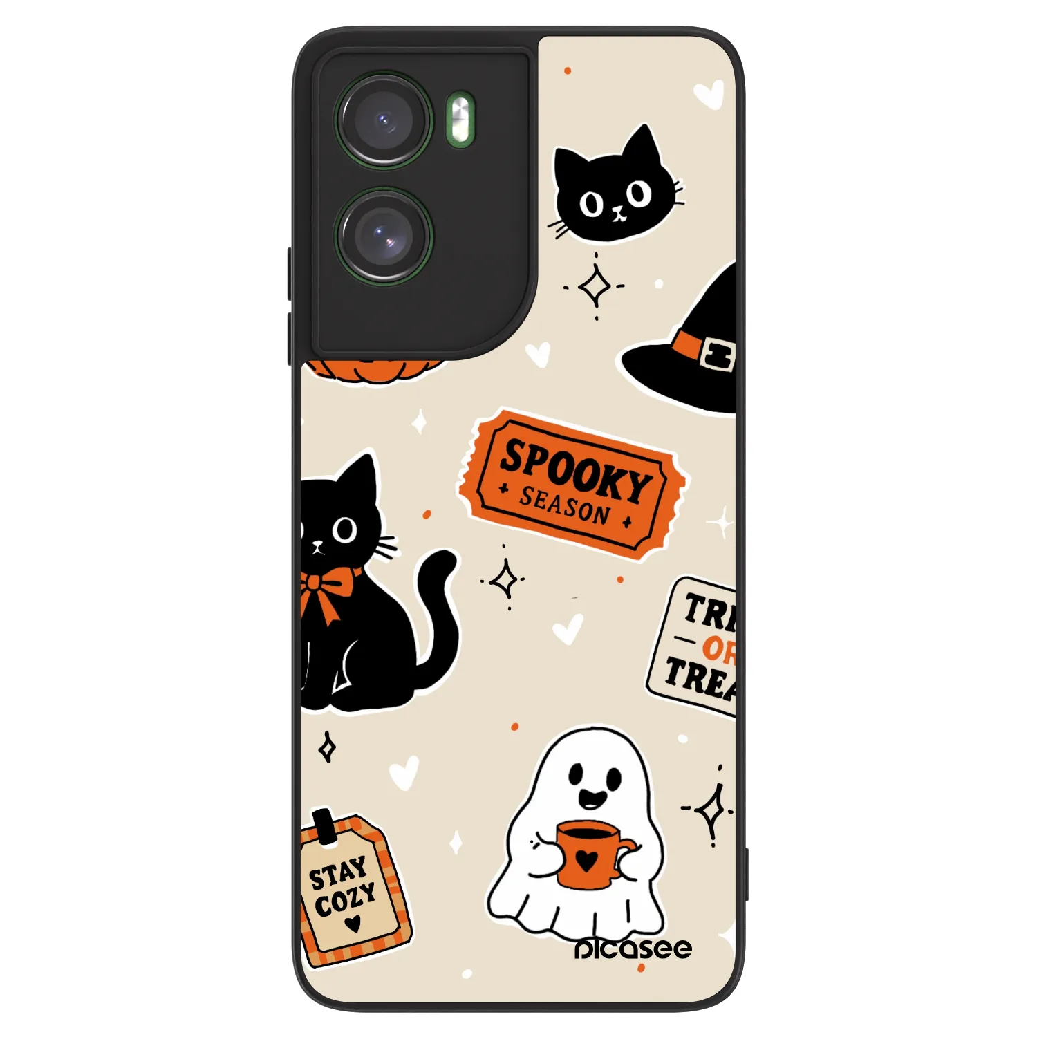 Picasee ULTIMATE CASE für Motorola Moto G06 - Halloween stickers