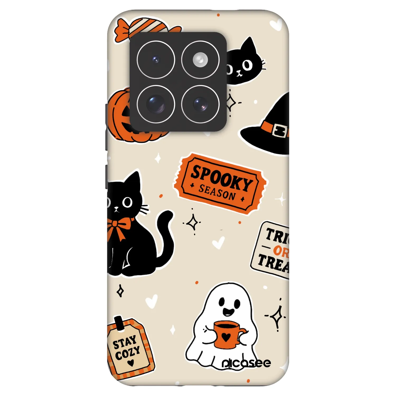 Picasee Fashion Case für Xiaomi 14 Pro - Halloween stickers