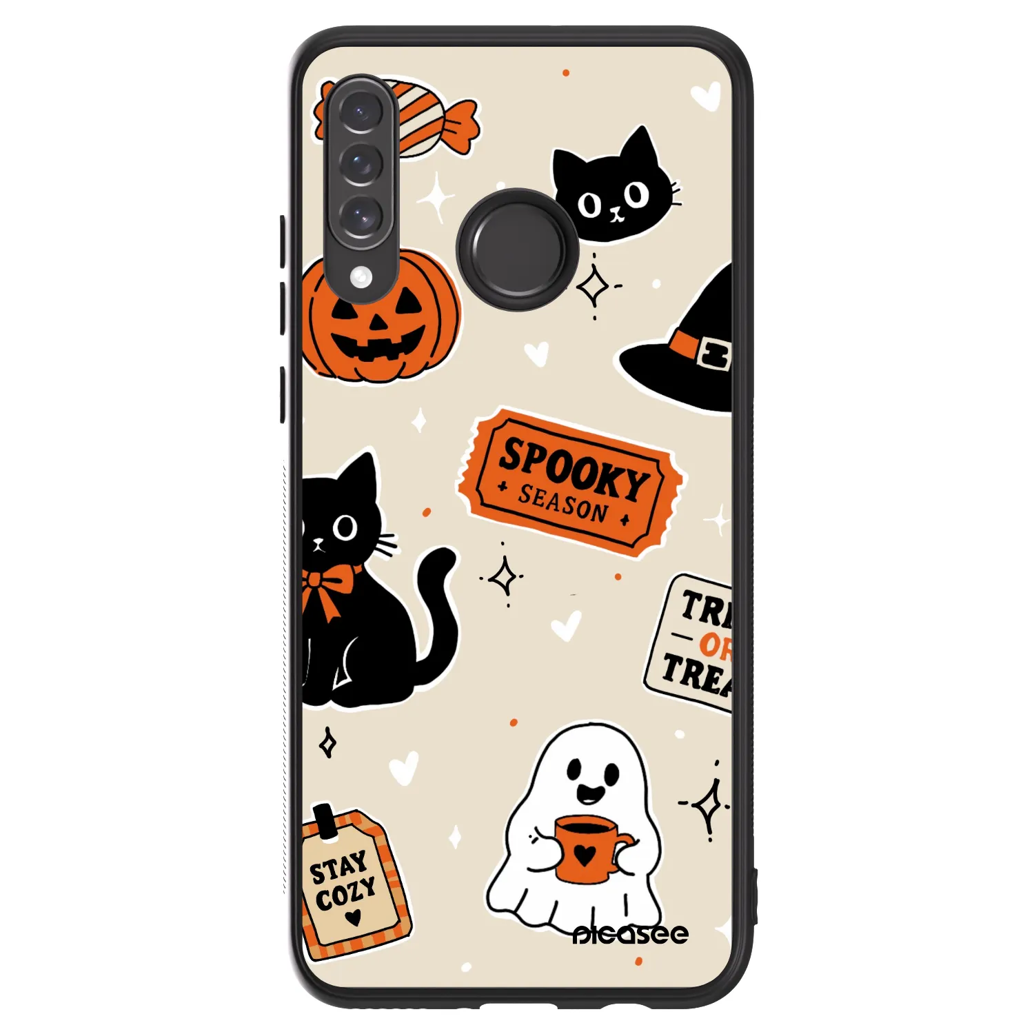 Picasee ULTIMATE CASE für Huawei P30 Lite - Halloween stickers
