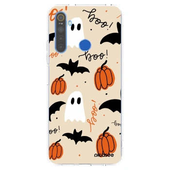 Picasee Realme 5 Hülle - Transparentes Silikon - Halloween 26