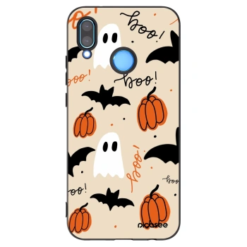 Picasee Huawei P20 Lite Hülle - Schwarzes Silikon - Halloween 26