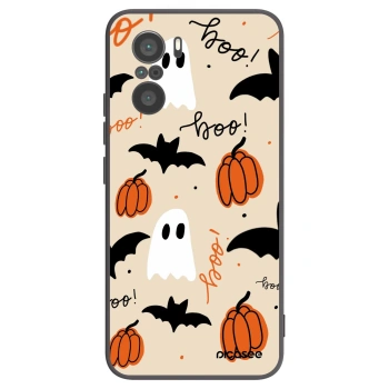 Picasee Xiaomi Poco F3 Hülle - Schwarzes Silikon - Halloween 26