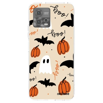 Picasee Motorola Moto G72 Hülle - Transparentes Silikon - Halloween 26