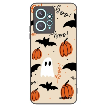 Picasee Xiaomi Redmi Note 12 4G Hülle - Schwarzes Silikon - Halloween 26