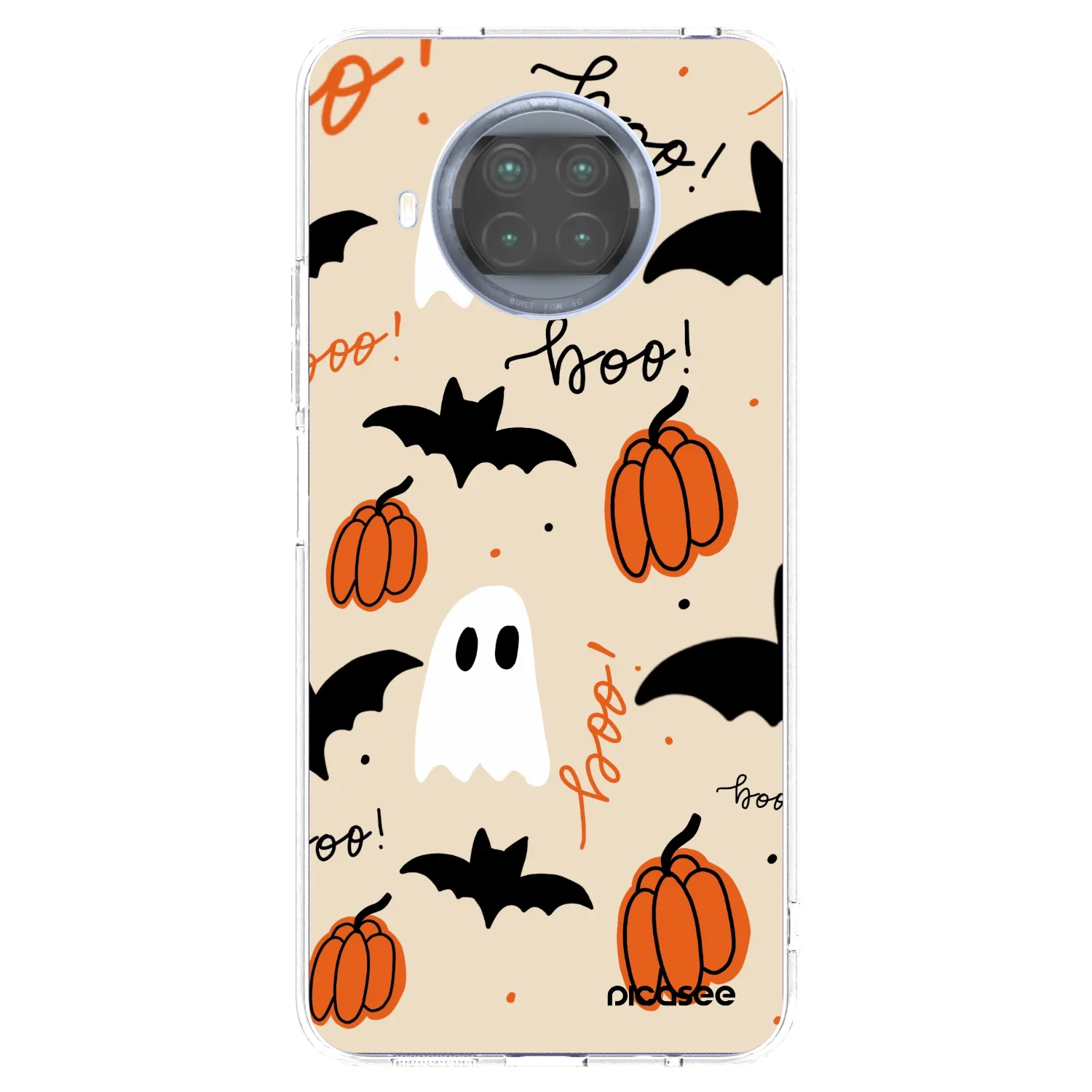Picasee Xiaomi Mi 10T Lite Hülle - Transparentes Silikon - Halloween 26