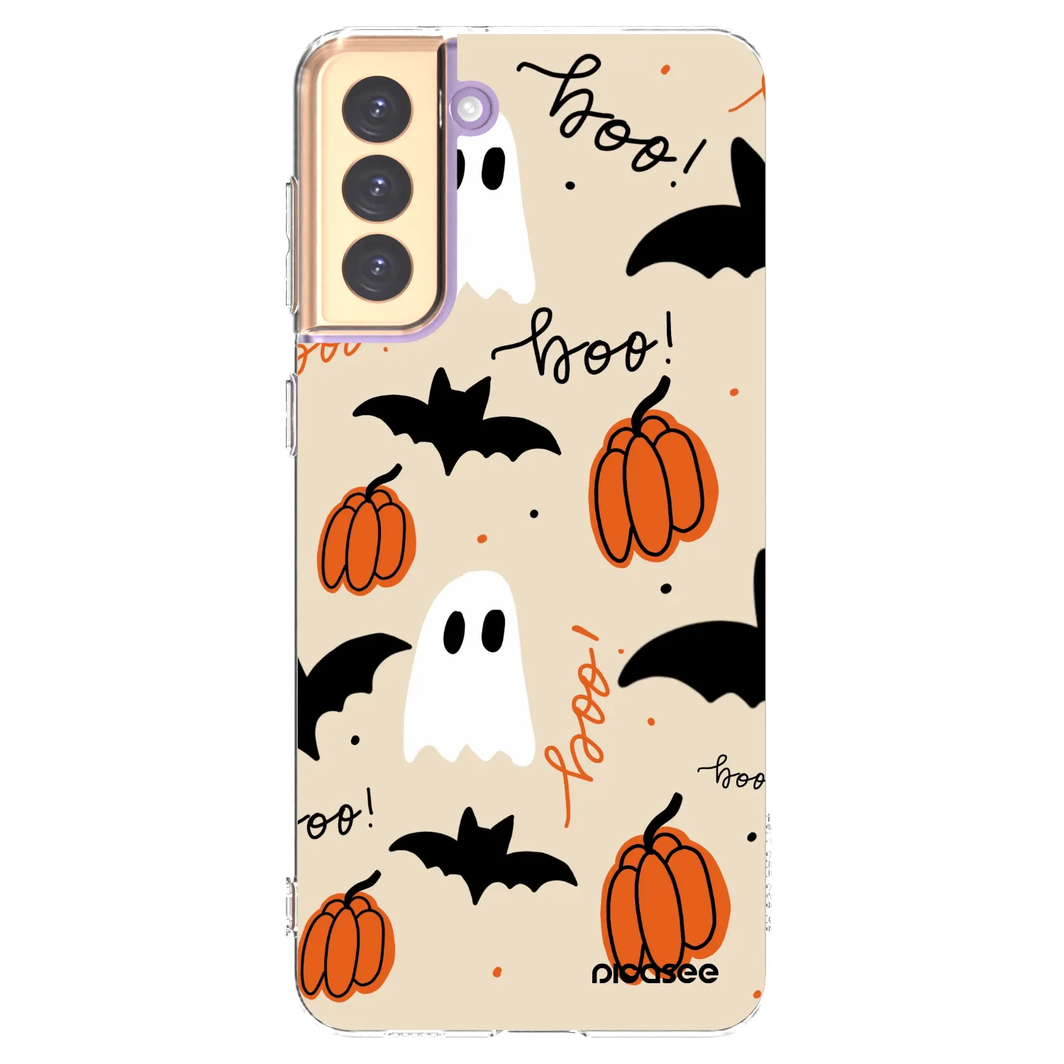 Picasee Samsung Galaxy S21+ 5G G996F Hülle - Transparentes Silikon - Halloween 26