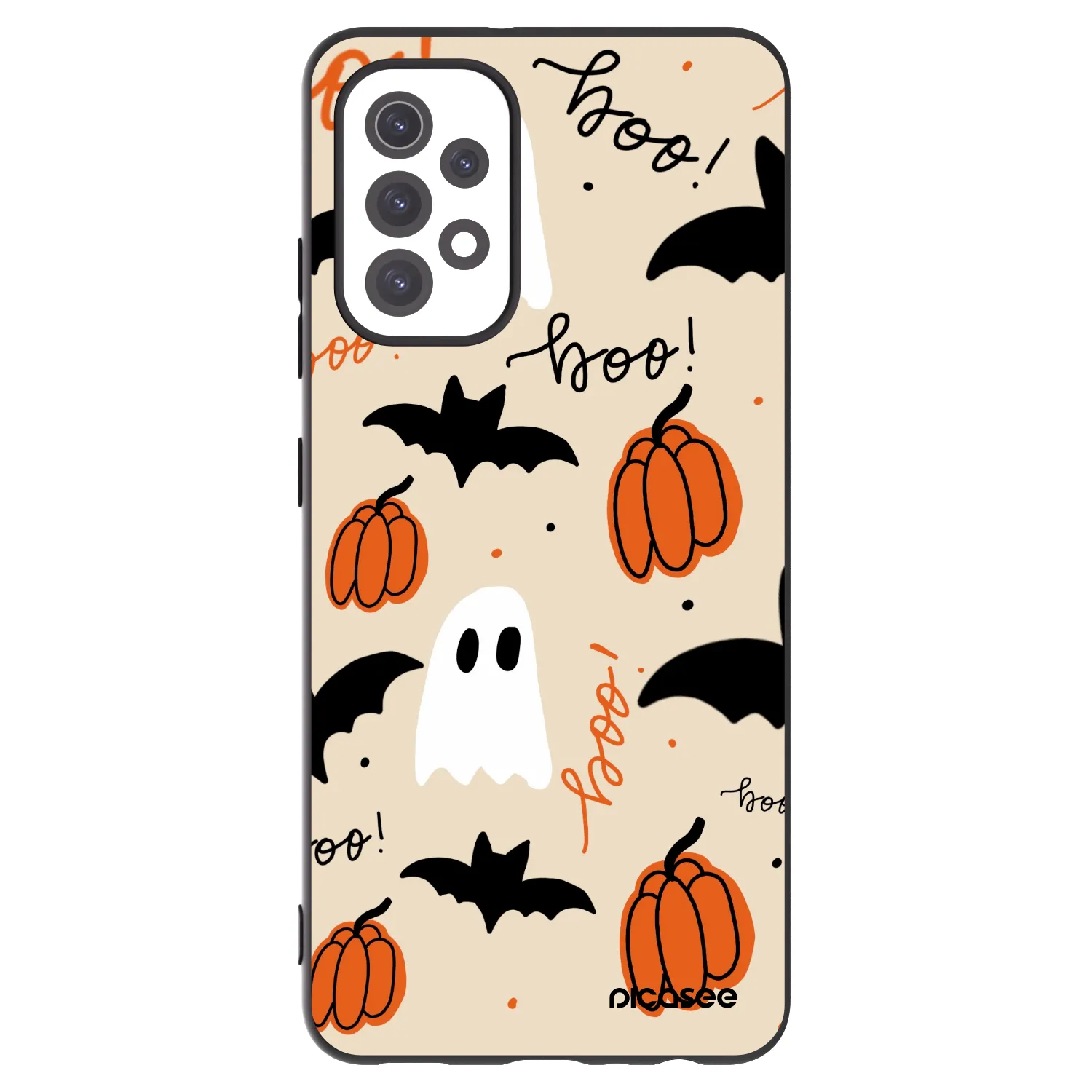 Picasee Samsung Galaxy A32 5G A326B Hülle - Schwarzes Silikon - Halloween 26