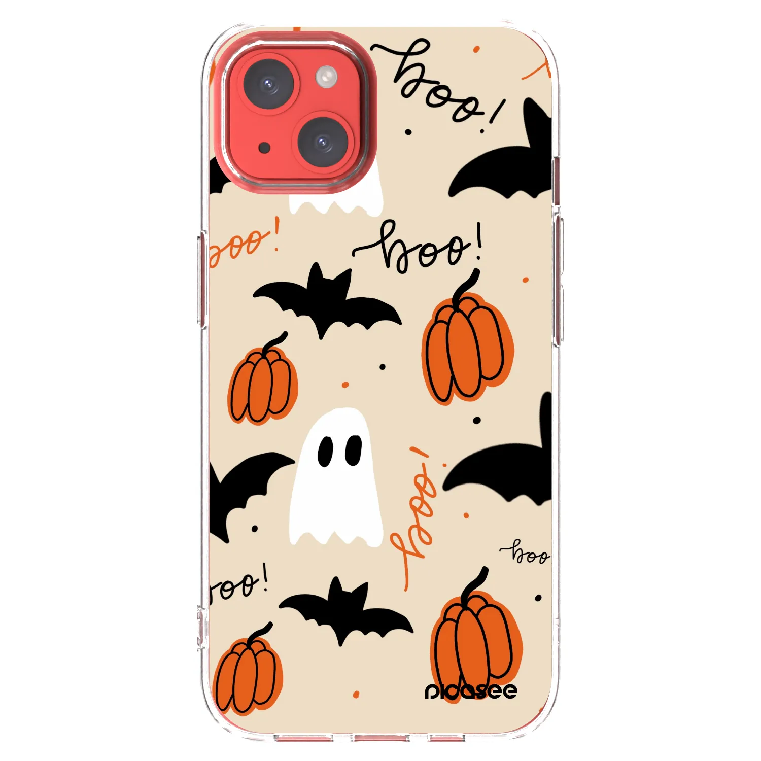 Picasee Apple iPhone 13 Hülle - Transparentes Silikon - Halloween 26