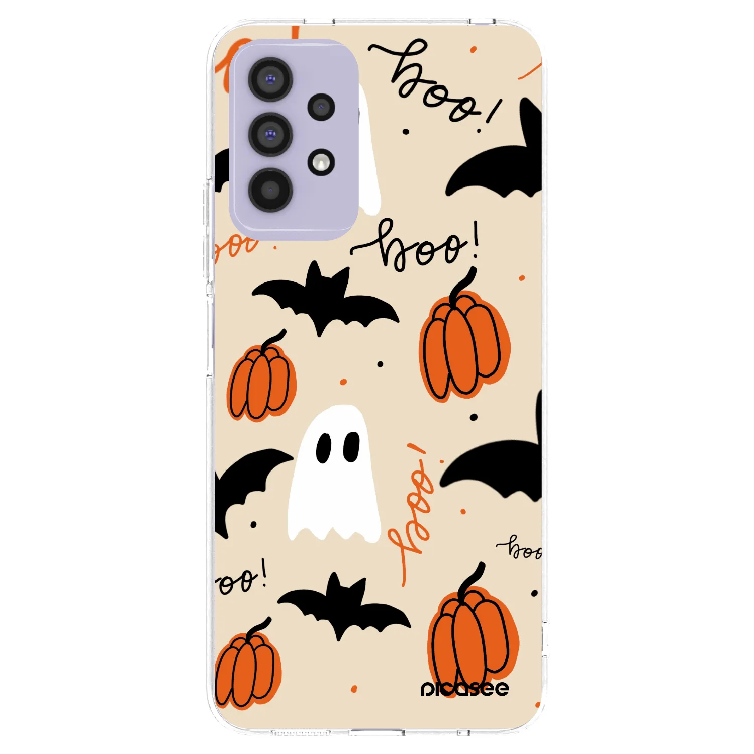 Picasee Samsung Galaxy A32 4G SM-A325F Hülle - Transparentes Silikon - Halloween 26