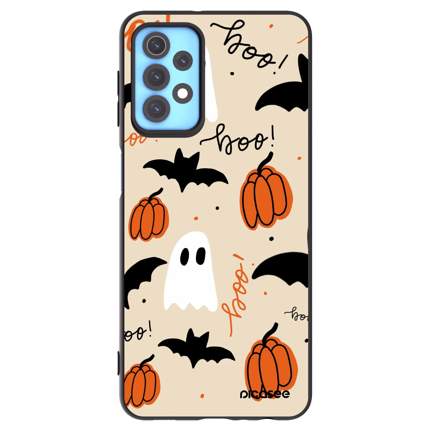 Picasee Samsung Galaxy A32 4G SM-A325F Hülle - Schwarzes Silikon - Halloween 26