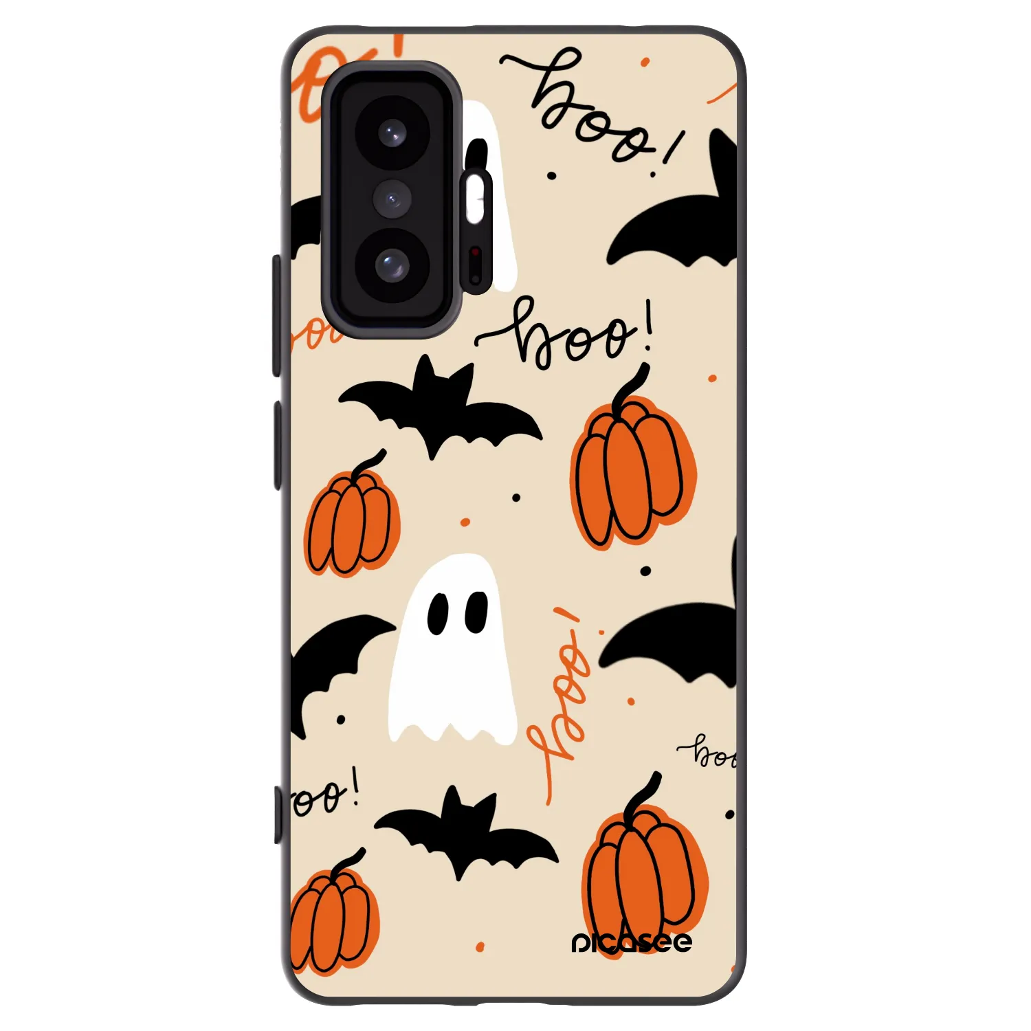 Picasee Xiaomi 11T Pro Hülle - Schwarzes Silikon - Halloween 26