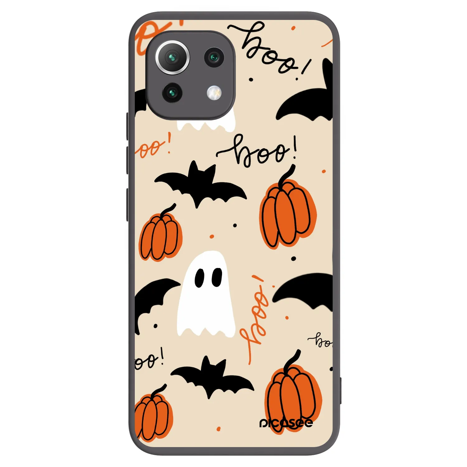 Picasee Xiaomi 11 Lite 5G NE Hülle - Schwarzes Silikon - Halloween 26