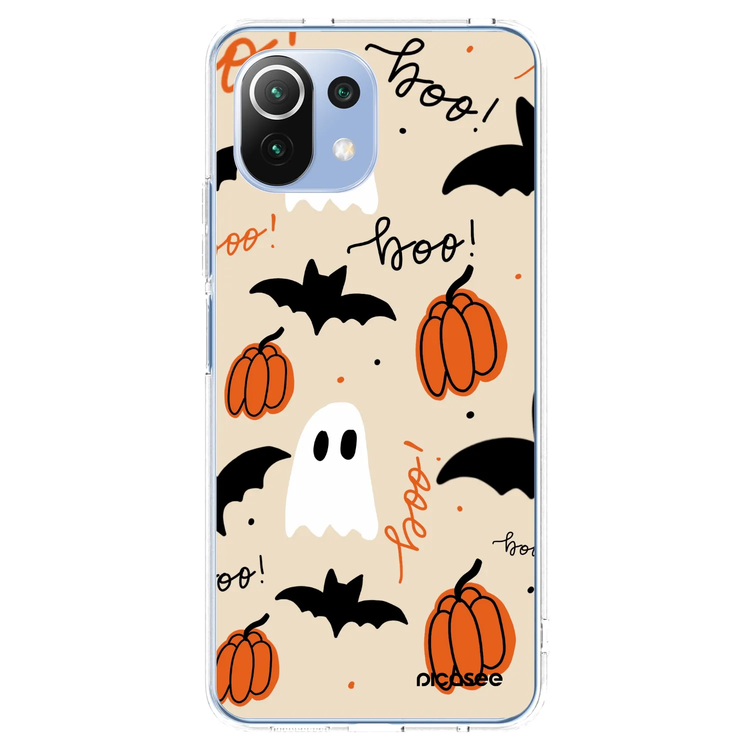Picasee Xiaomi 11 Lite 5G NE Hülle - Transparentes Silikon - Halloween 26