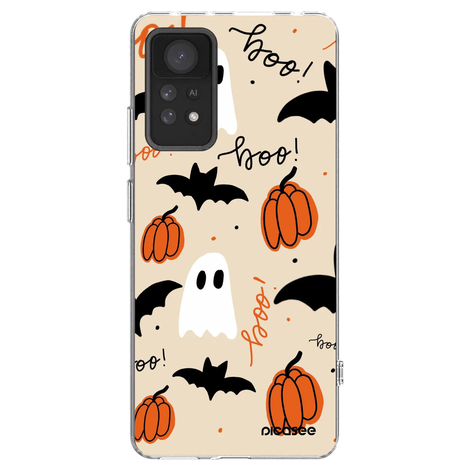 Picasee Xiaomi Redmi Note 11 Pro 5G Hülle - Transparentes Silikon - Halloween 26