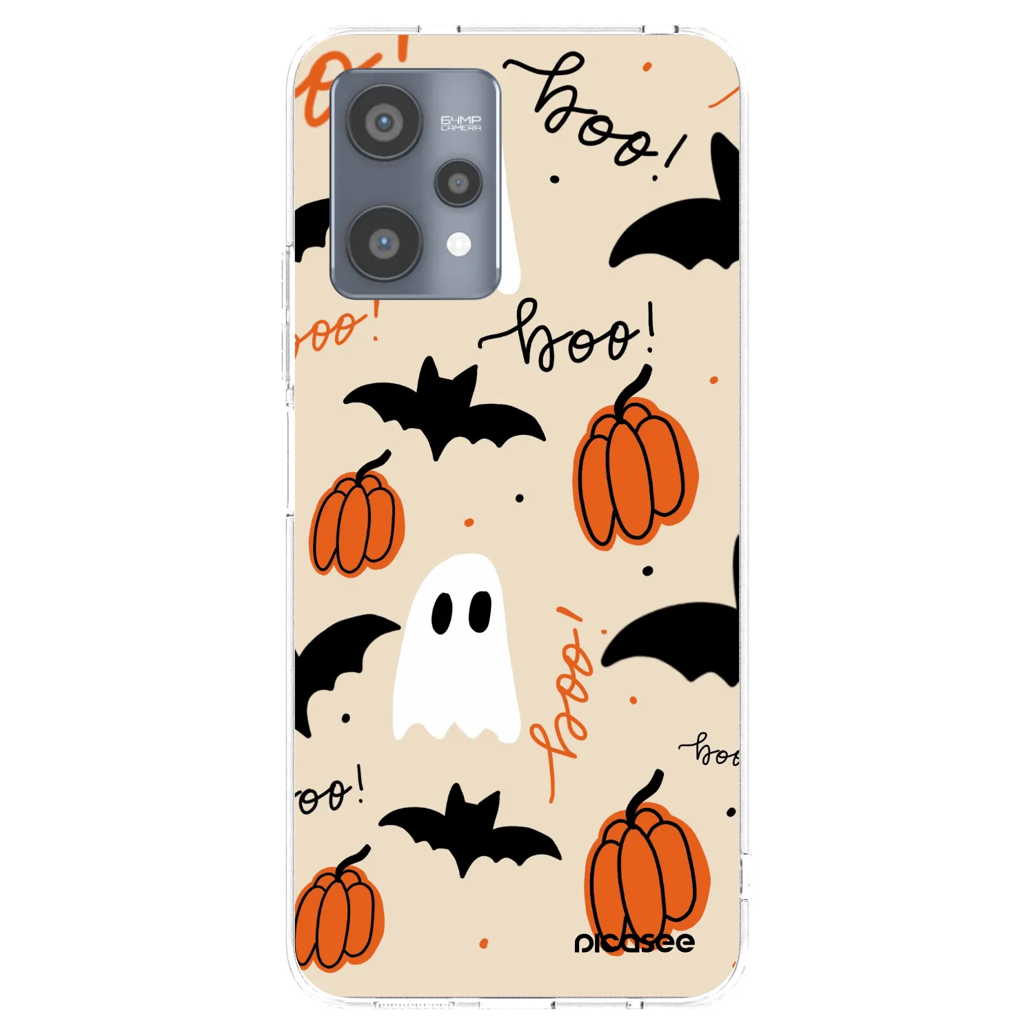 Picasee Realme 9 Pro 5G Hülle - Transparentes Silikon - Halloween 26