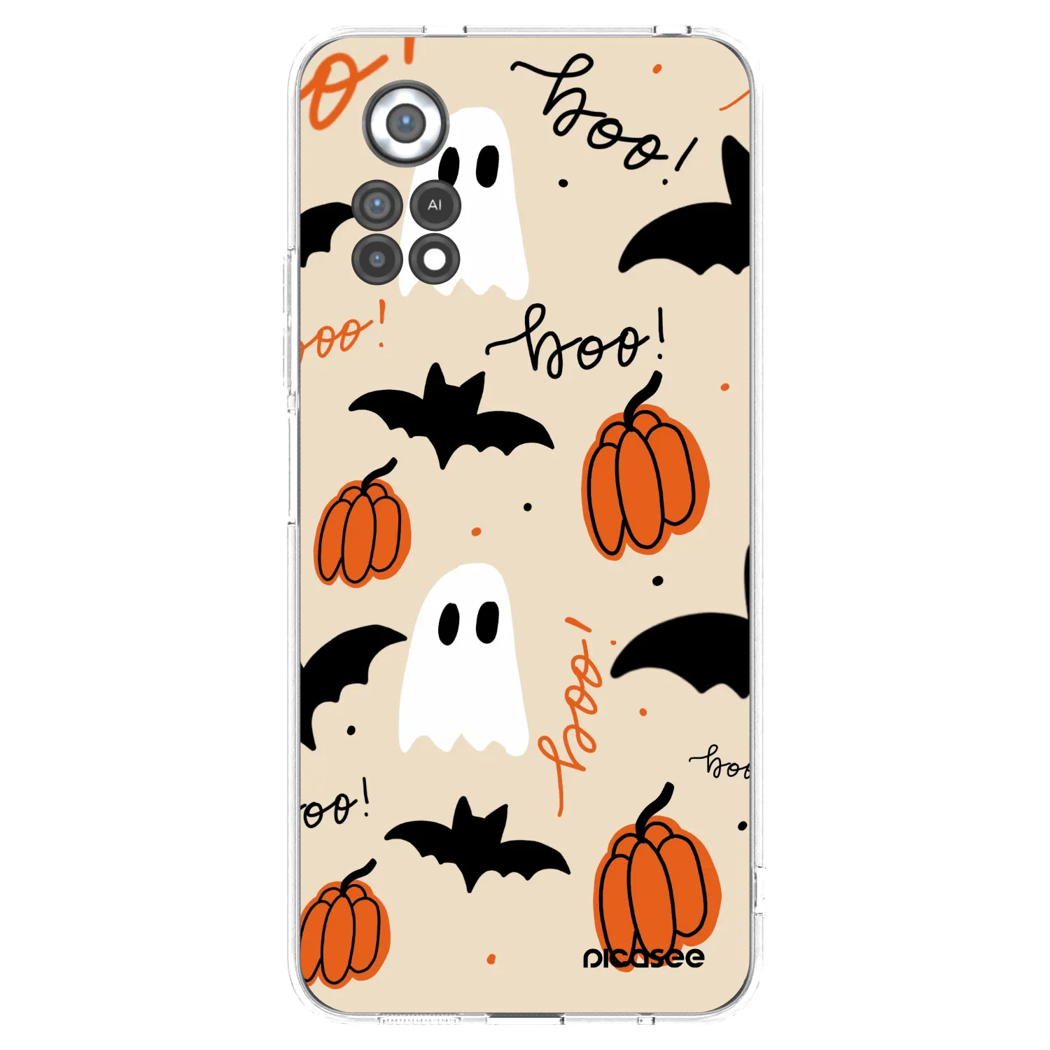 Picasee Xiaomi Poco X4 Pro 5G Hülle - Transparentes Silikon - Halloween 26