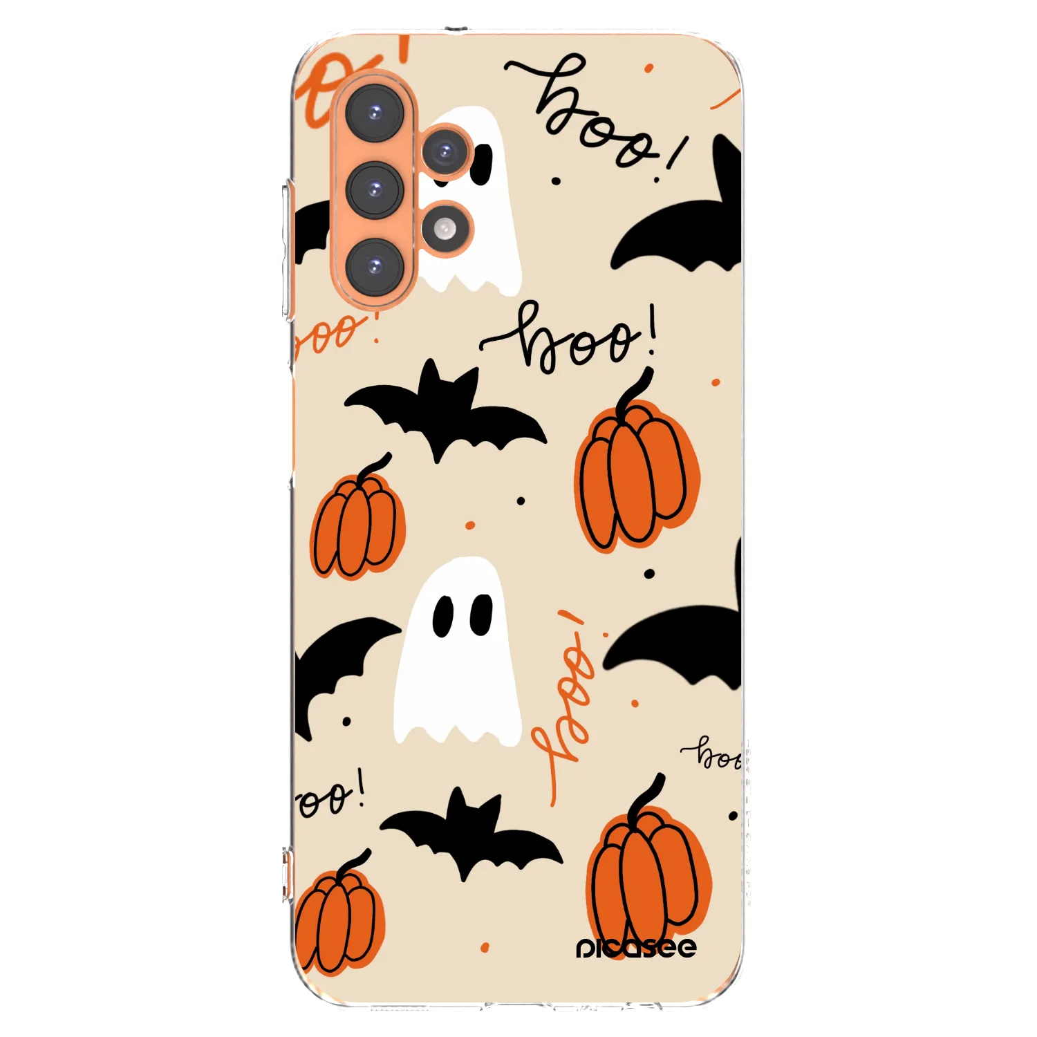 Picasee Samsung Galaxy A13 4G A135 Hülle - Transparentes Silikon - Halloween 26