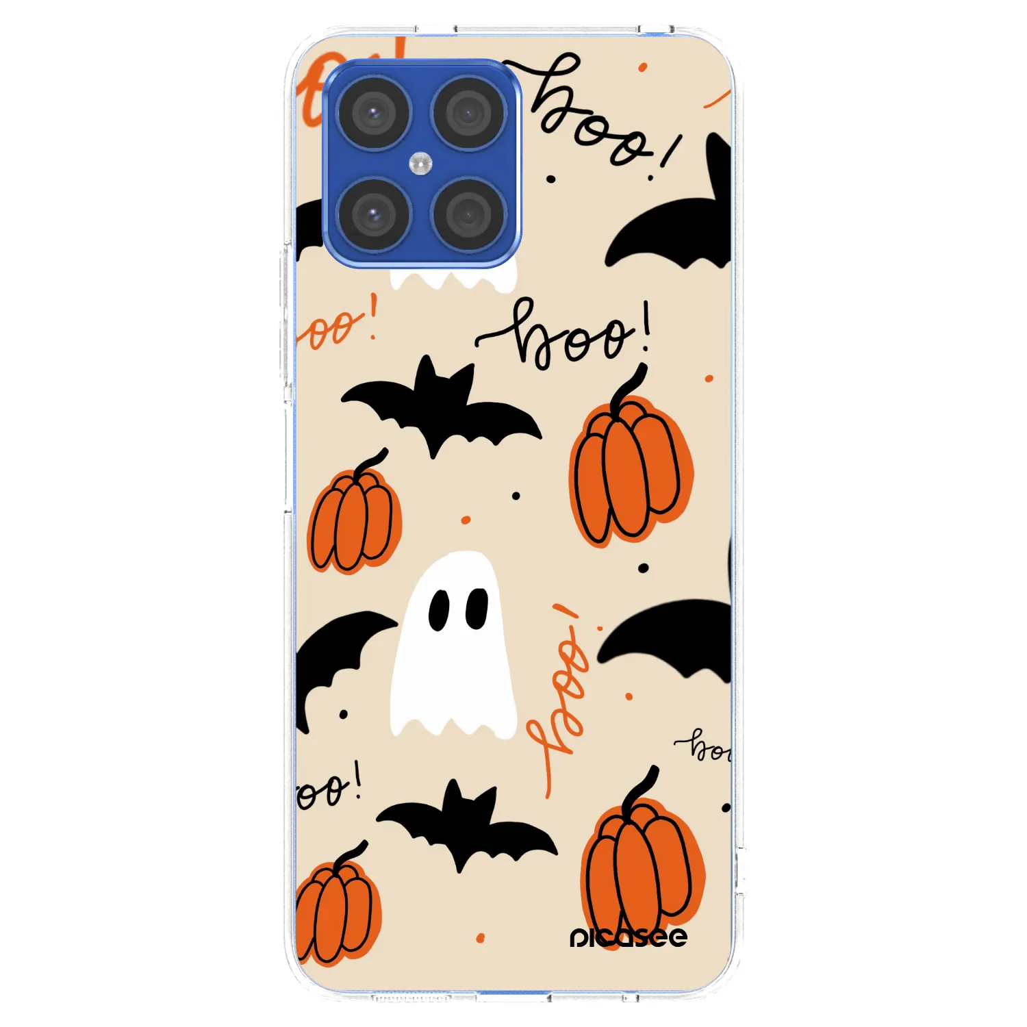 Picasee Honor X8 4G Hülle - Transparentes Silikon - Halloween 26