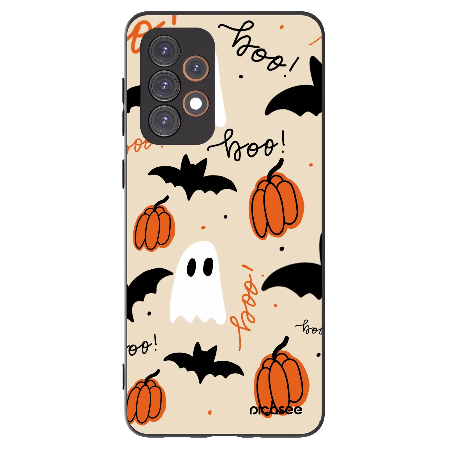 Picasee Samsung Galaxy A33 5G A336 Hülle - Schwarzes Silikon - Halloween 26