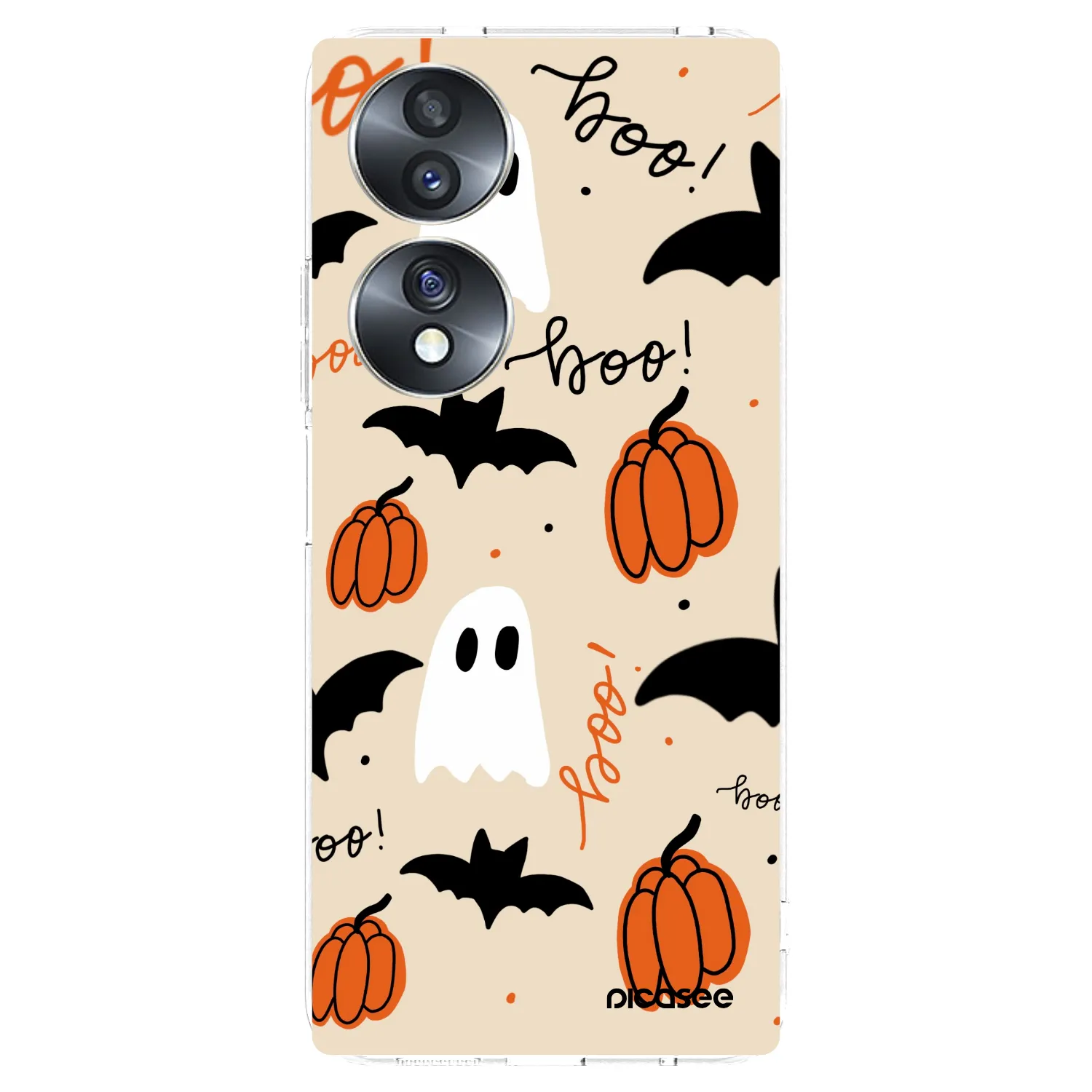 Picasee Honor 70 Hülle - Transparentes Silikon - Halloween 26