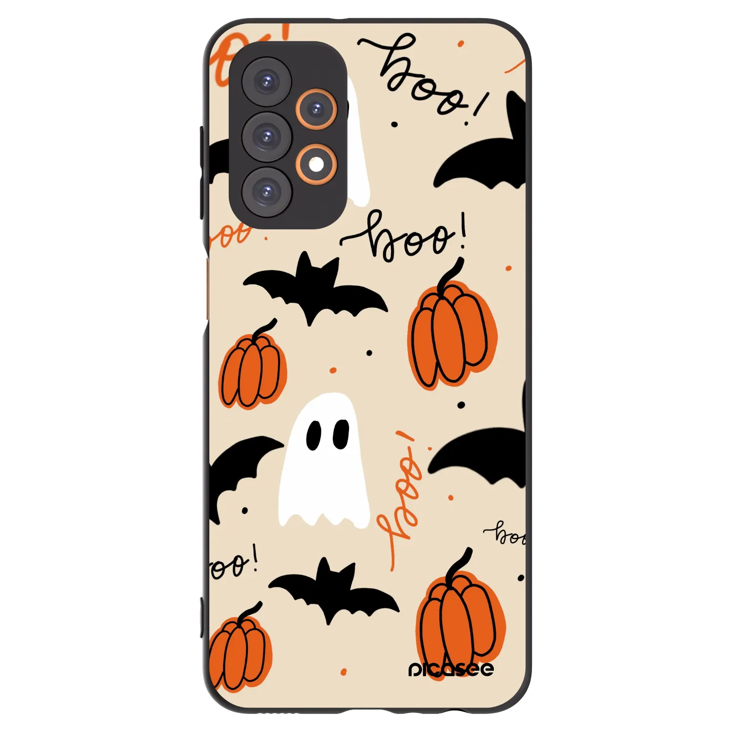 Picasee Samsung Galaxy A23 A236B 5G Hülle - Schwarzes Silikon - Halloween 26