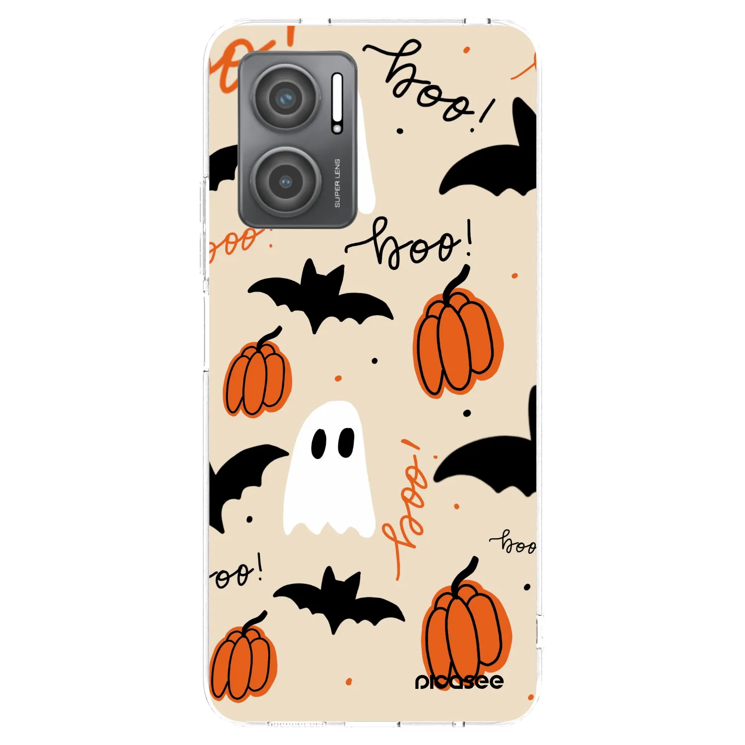 Picasee Xiaomi Redmi 10 5G Hülle - Transparentes Silikon - Halloween 26