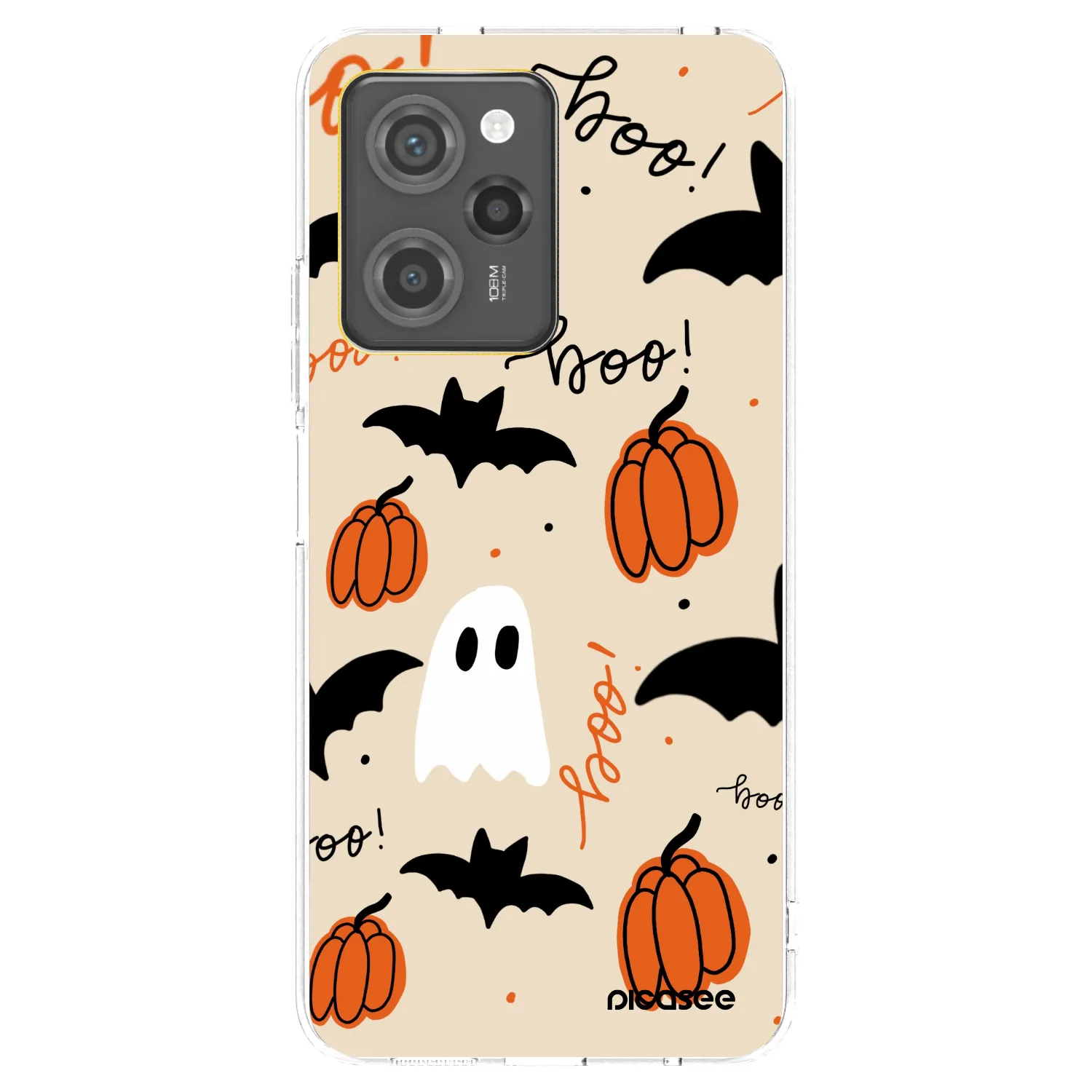 Picasee Xiaomi Poco X5 Pro Hülle - Transparentes Silikon - Halloween 26