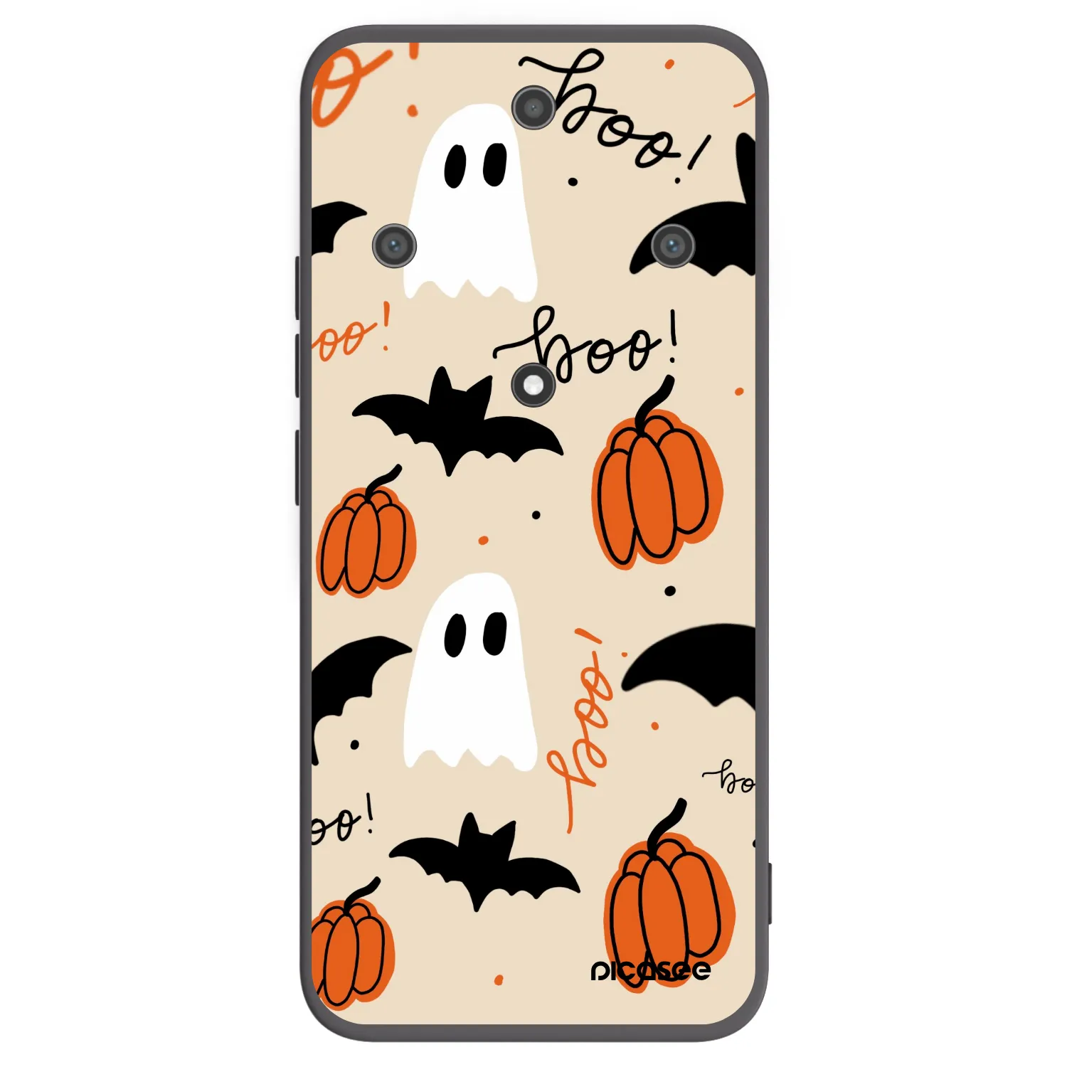 Picasee Honor Magic5 Lite 5G Hülle - Schwarzes Silikon - Halloween 26