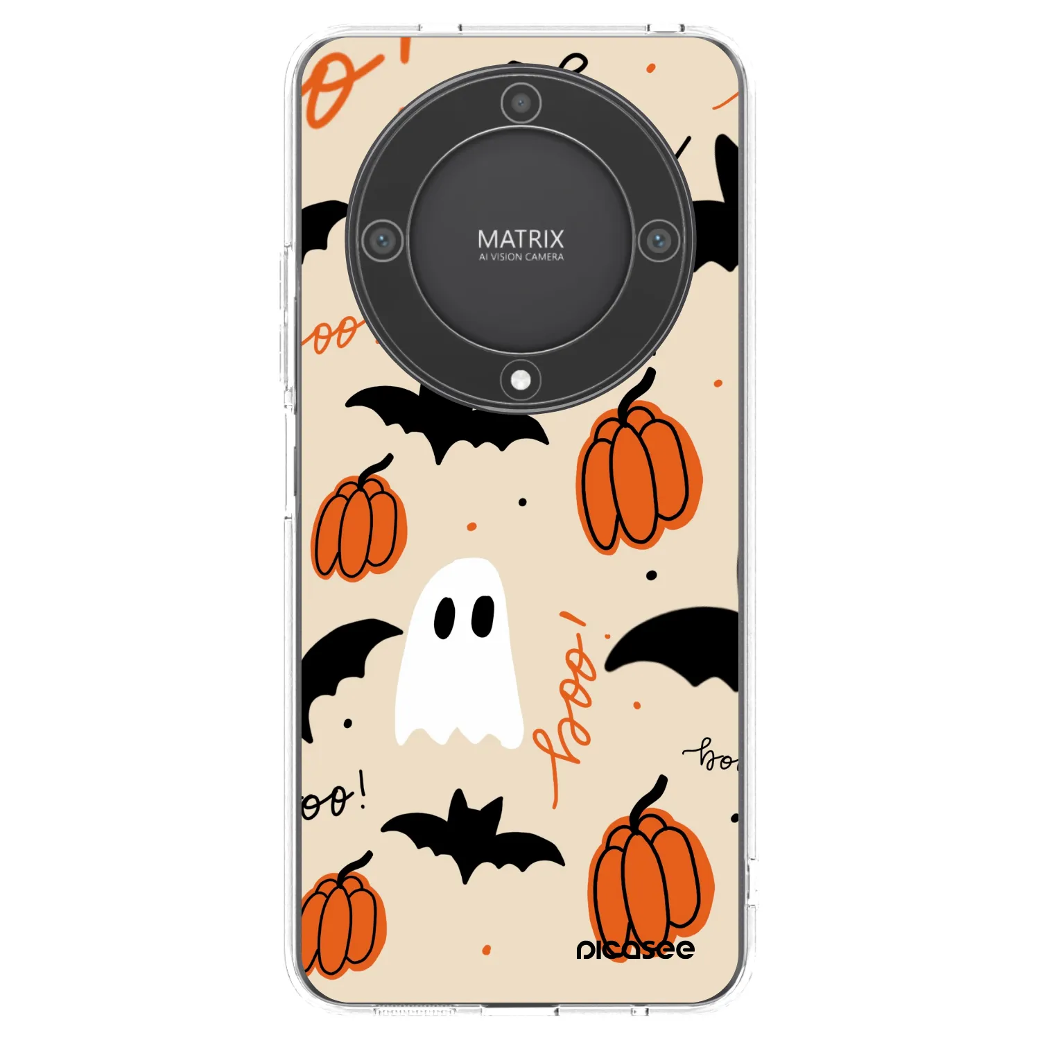 Picasee Honor Magic5 Lite 5G Hülle - Transparentes Silikon - Halloween 26