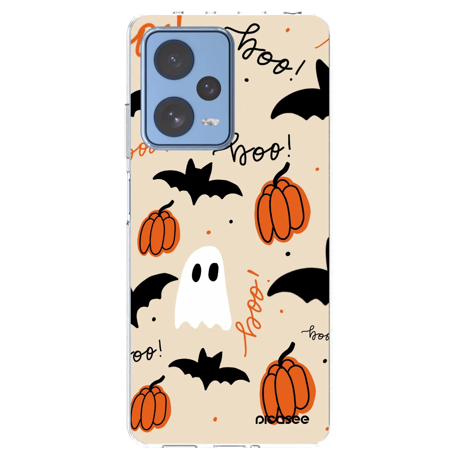 Picasee Xiaomi Redmi Note 12 Pro 5G Hülle - Transparentes Silikon - Halloween 26