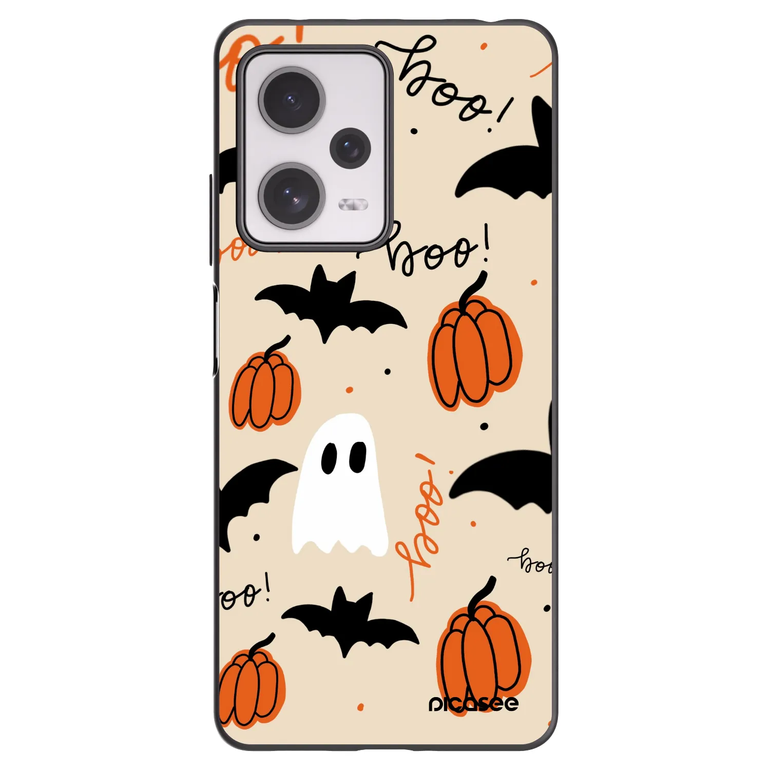 Picasee Xiaomi Redmi Note 12 Pro+ 5G Hülle - Schwarzes Silikon - Halloween 26