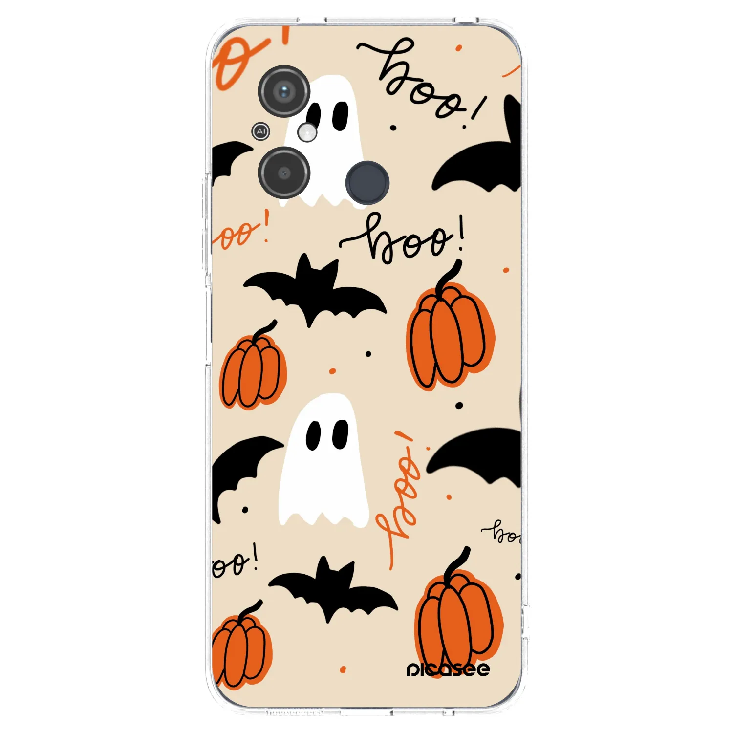 Picasee Xiaomi Redmi 12C Hülle - Transparentes Silikon - Halloween 26