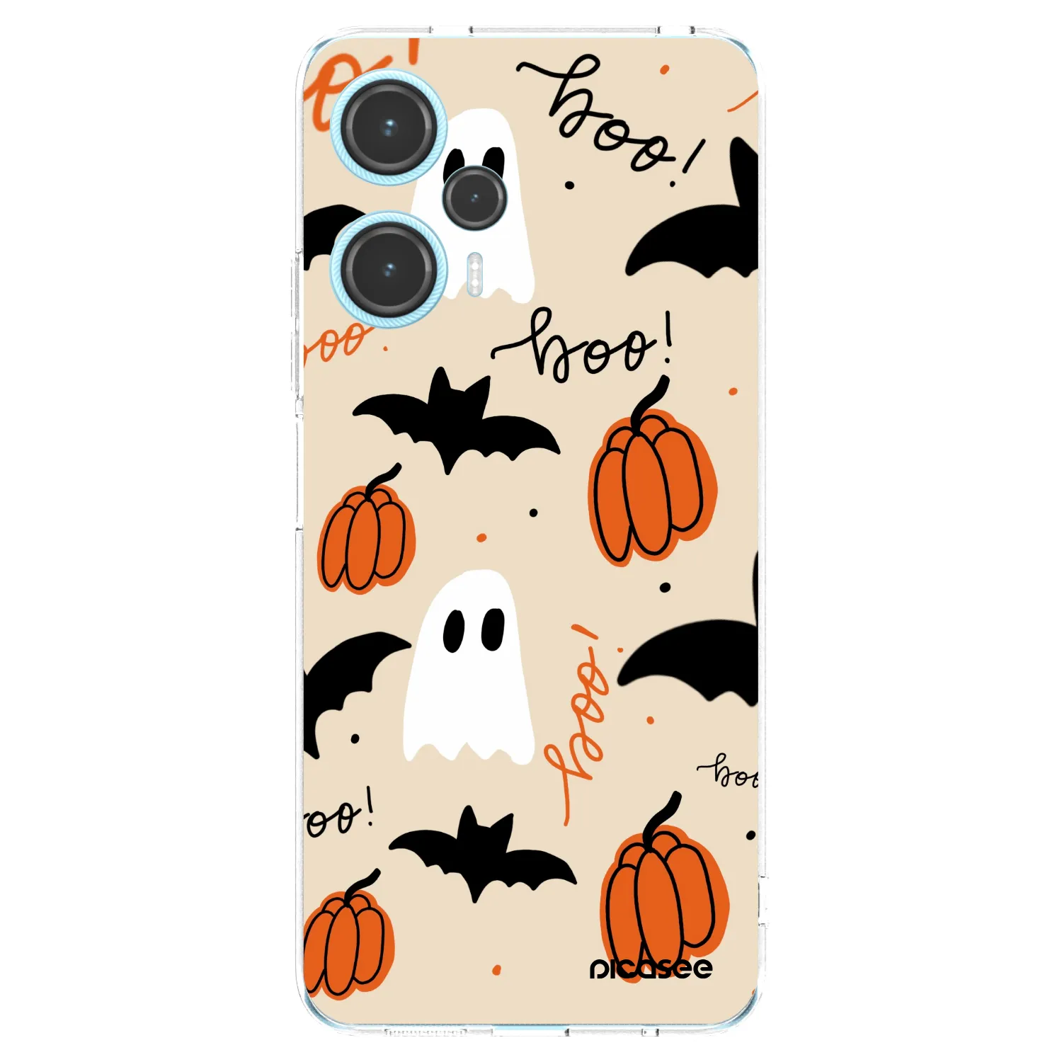 Picasee Xiaomi Poco F5 Hülle - Transparentes Silikon - Halloween 26
