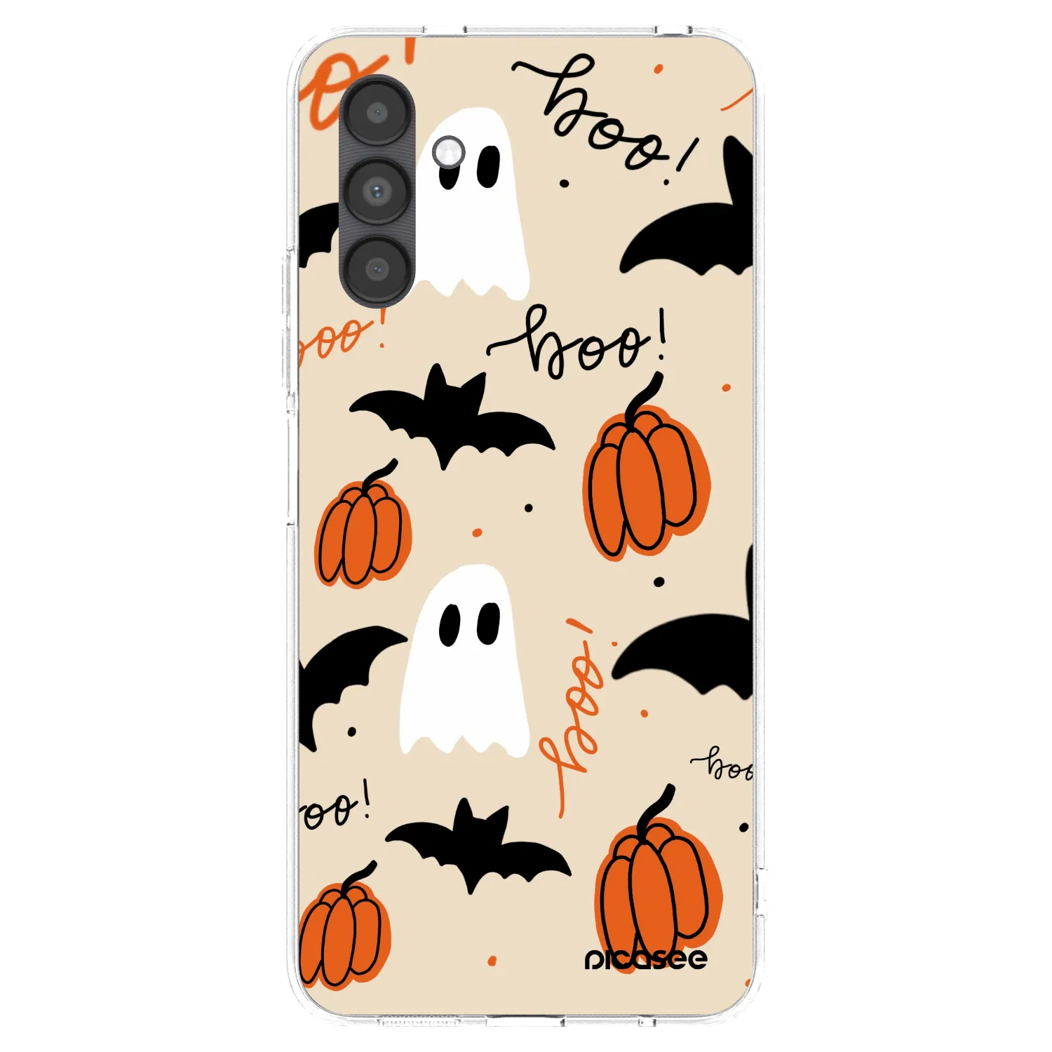 Picasee Samsung Galaxy A04s A047F Hülle - Transparentes Silikon - Halloween 26