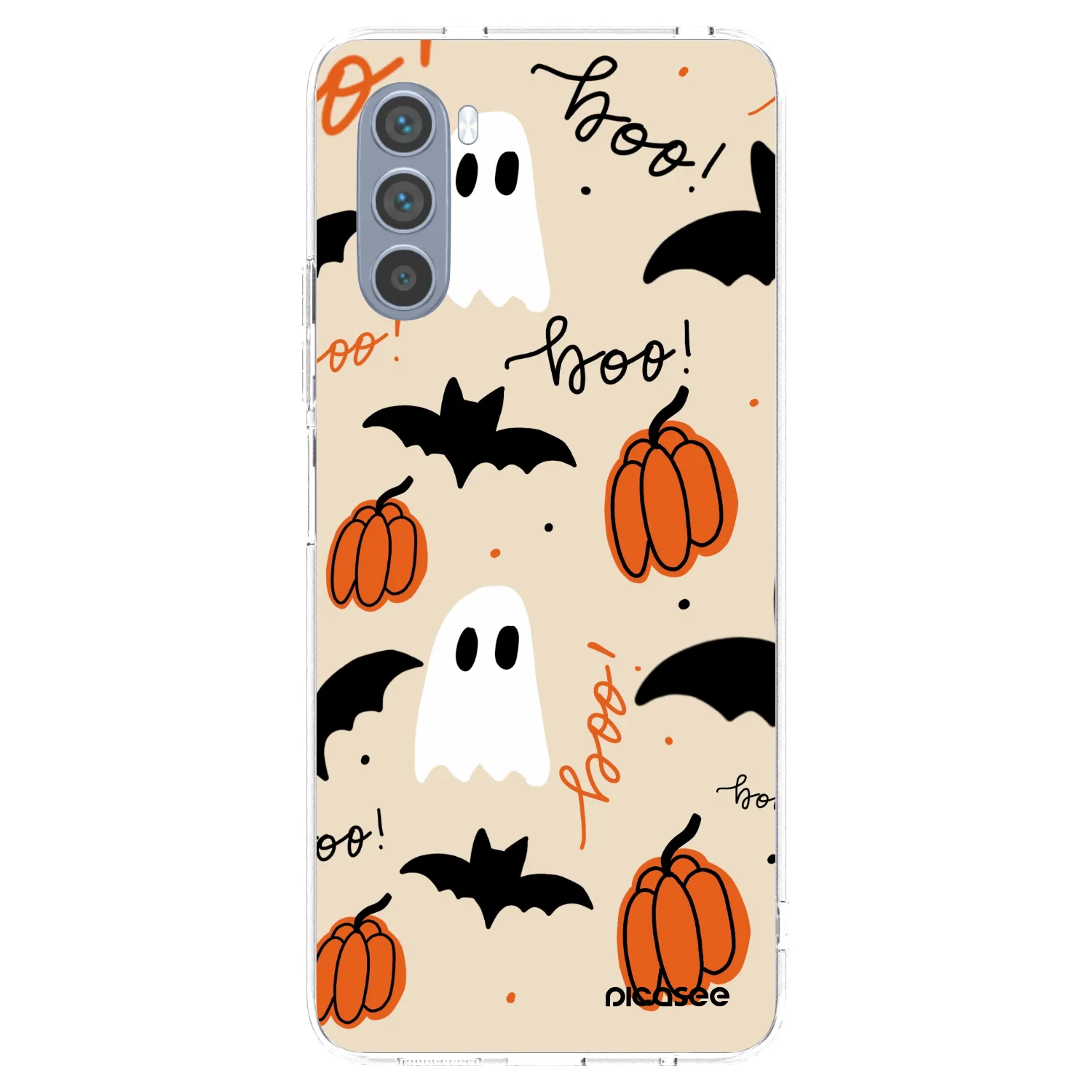 Picasee Motorola Moto G62 Hülle - Transparentes Silikon - Halloween 26
