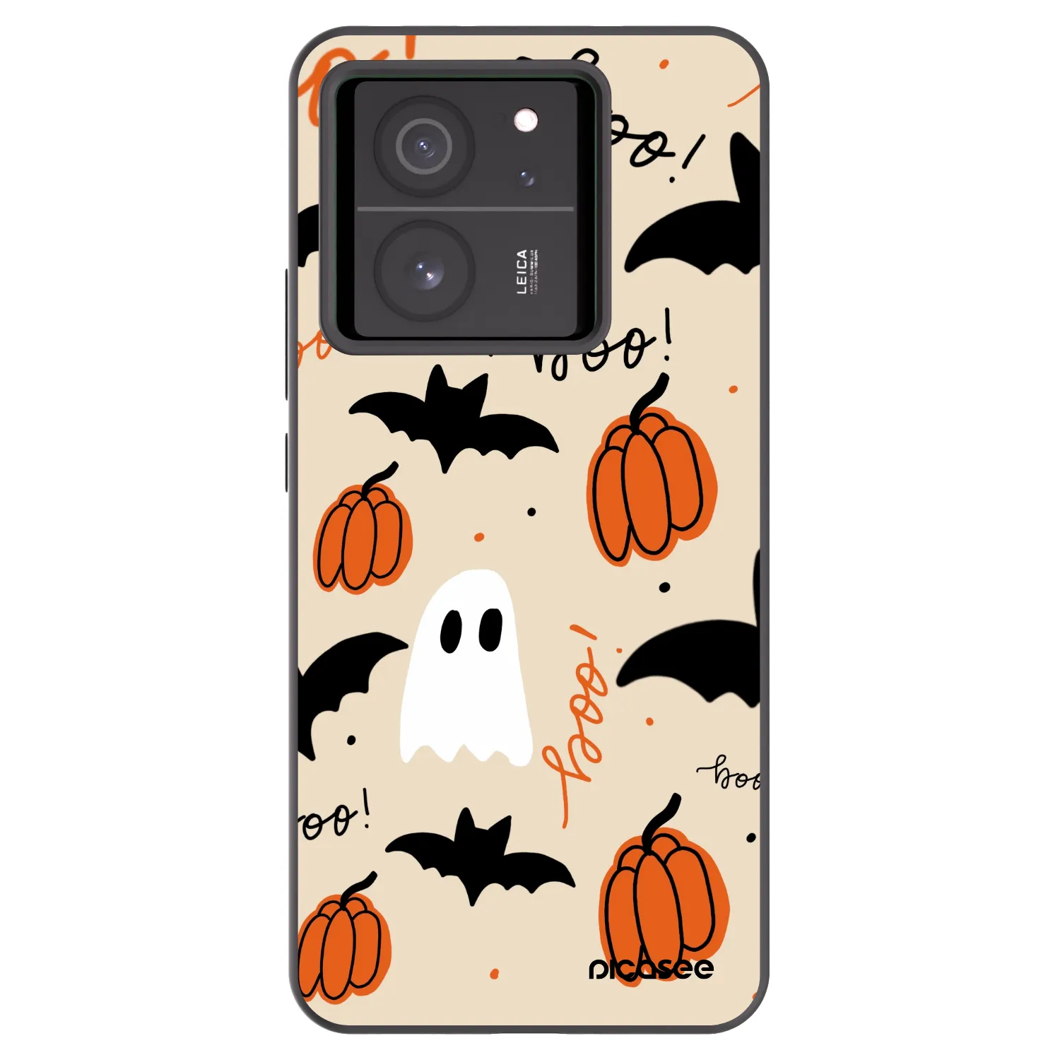 Picasee Xiaomi 13T Hülle - Schwarzes Silikon - Halloween 26