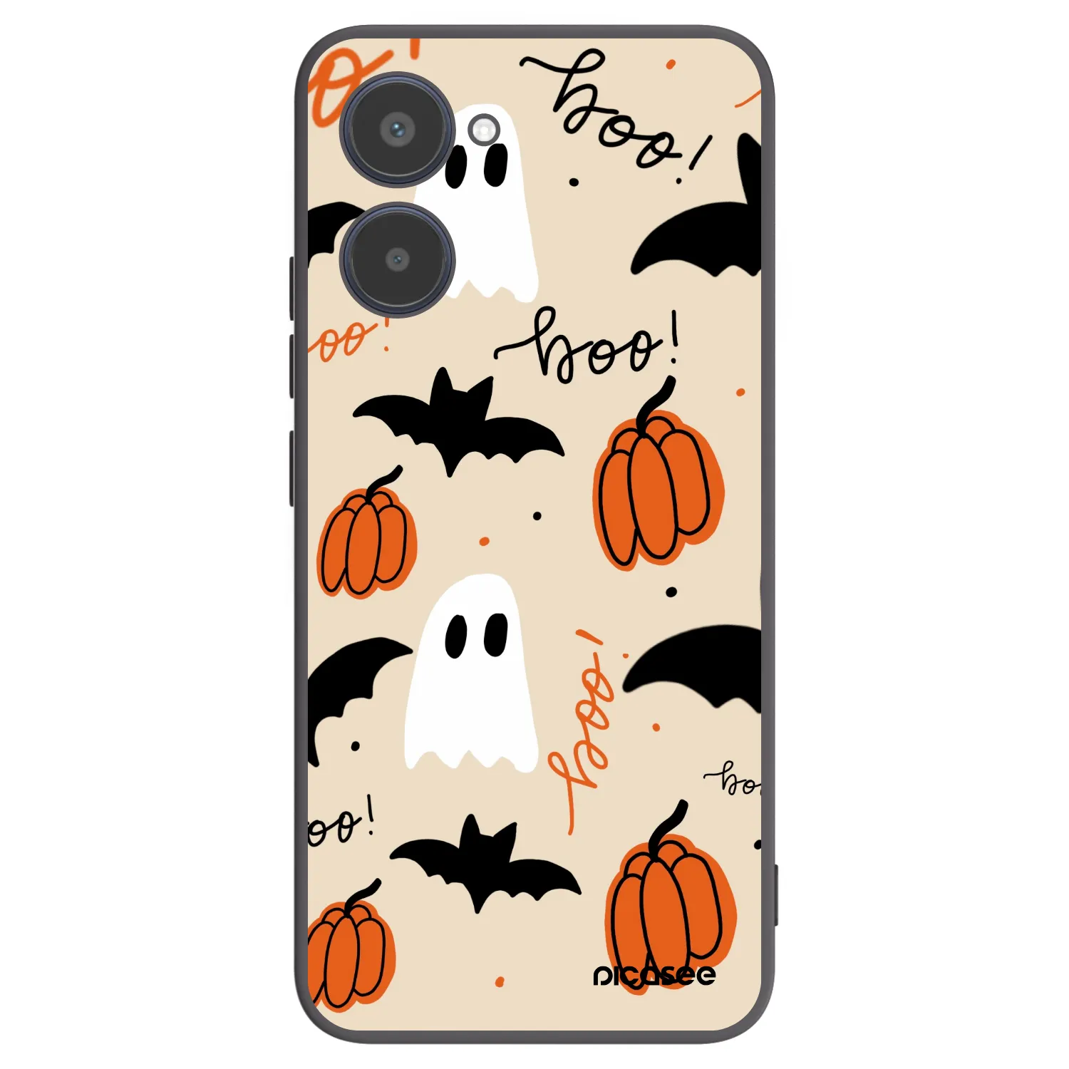 Picasee Realme 10 4G Hülle - Schwarzes Silikon - Halloween 26