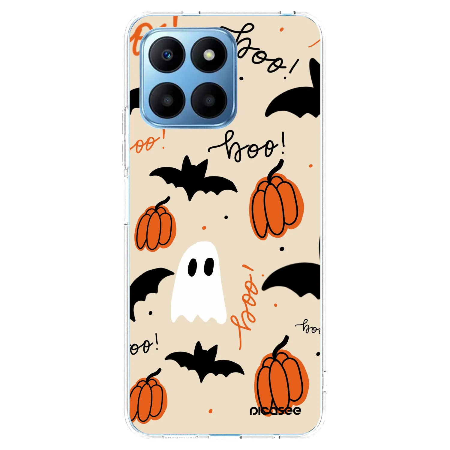 Picasee Honor 70 Lite Hülle - Transparentes Silikon - Halloween 26