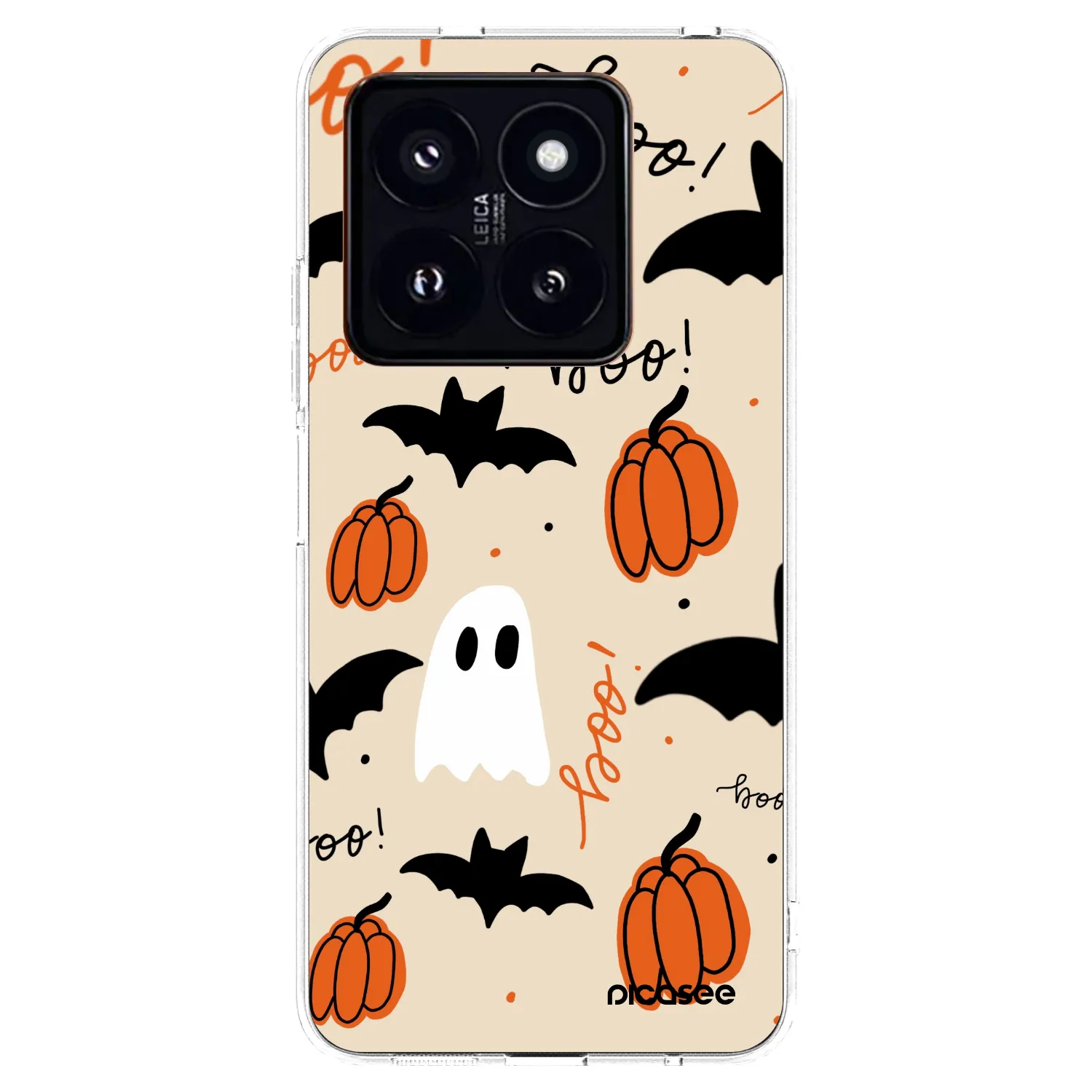 Picasee Xiaomi 14 Pro Hülle - Transparentes Silikon - Halloween 26