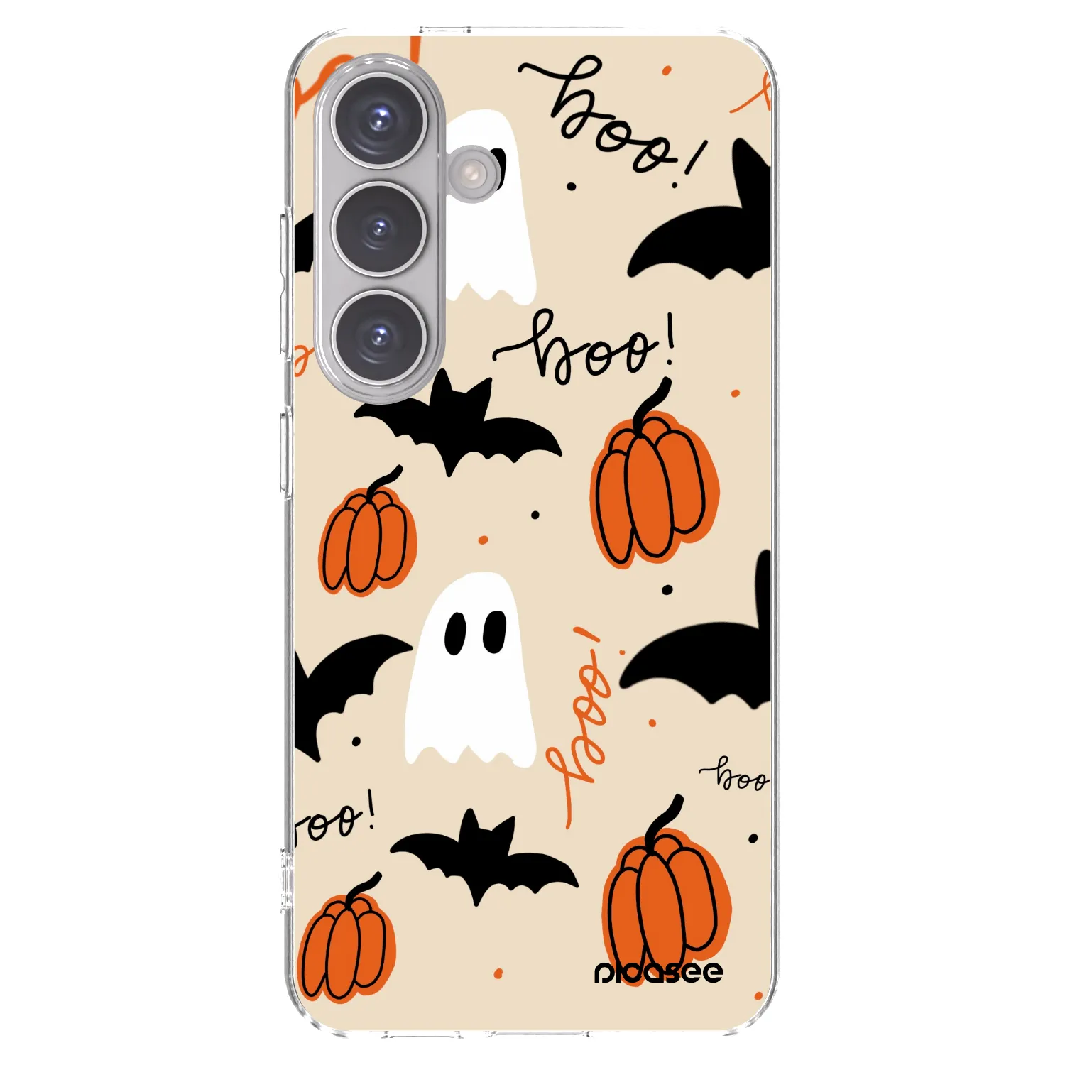 Picasee Samsung Galaxy S24 S921B 5G Hülle - Transparentes Silikon - Halloween 26