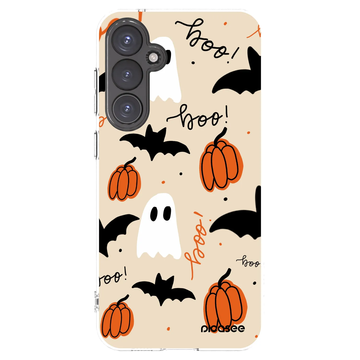 Picasee Samsung Galaxy S23 FE S711B Hülle - Transparentes Silikon - Halloween 26