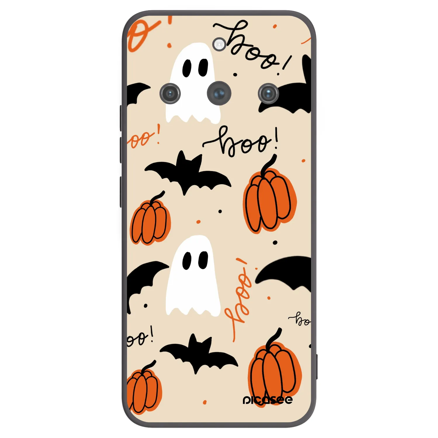 Picasee Realme 11 Pro+ Hülle - Schwarzes Silikon - Halloween 26