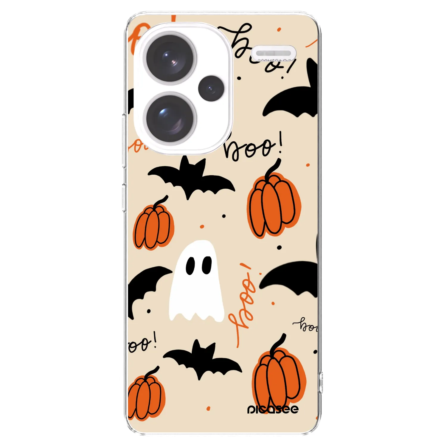Picasee Xiaomi Redmi Note 13 Pro+ 5G Hülle - Transparentes Silikon - Halloween 26