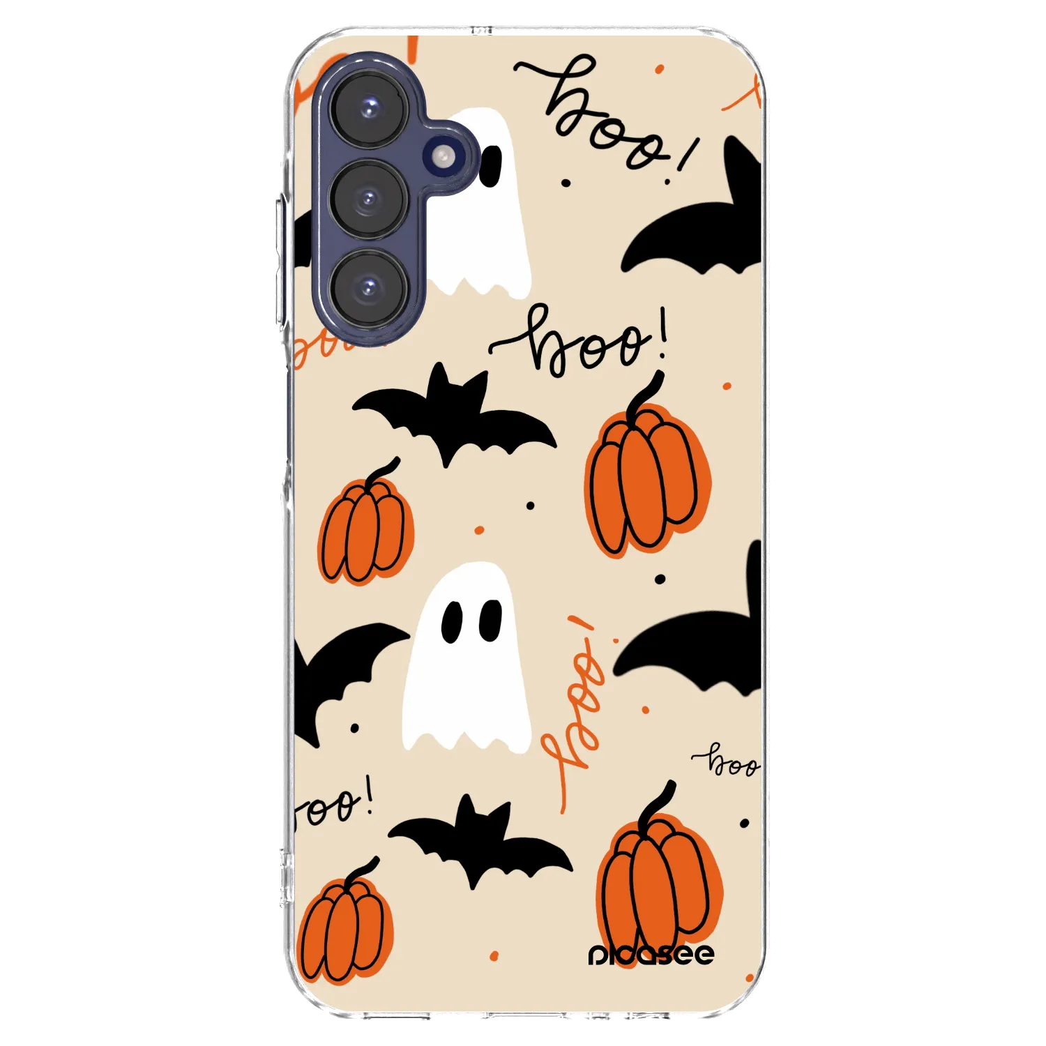 Picasee Samsung Galaxy A15 A155F 4G Hülle - Transparentes Silikon - Halloween 26