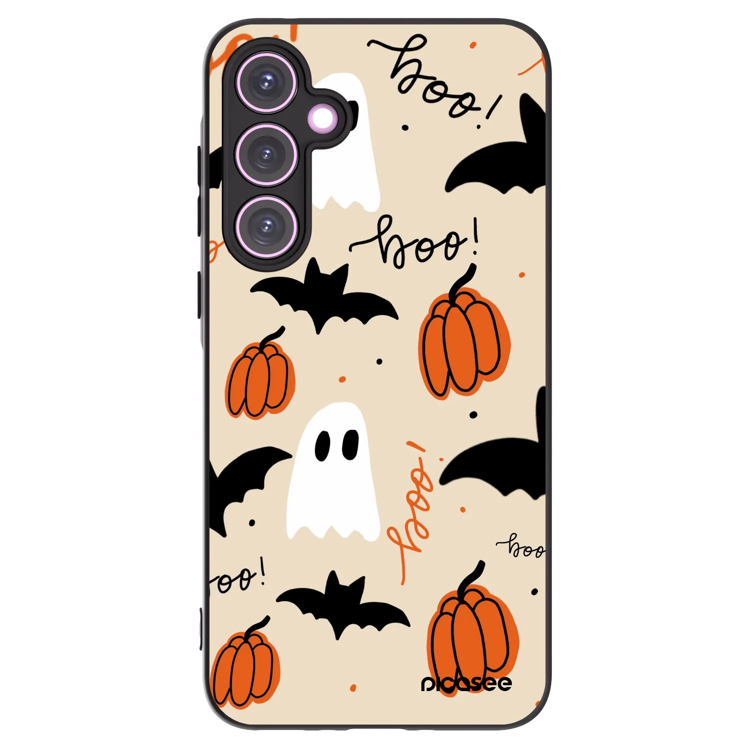 Picasee Samsung Galaxy A35 5G A356B Hülle - Schwarzes Silikon - Halloween 26