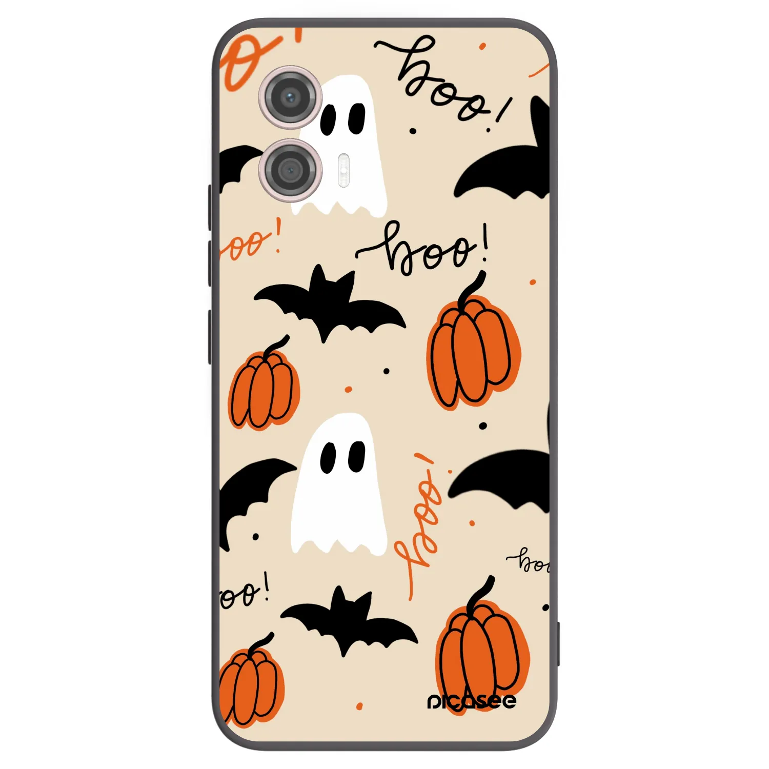 Picasee Motorola Moto G53 5G Hülle - Schwarzes Silikon - Halloween 26